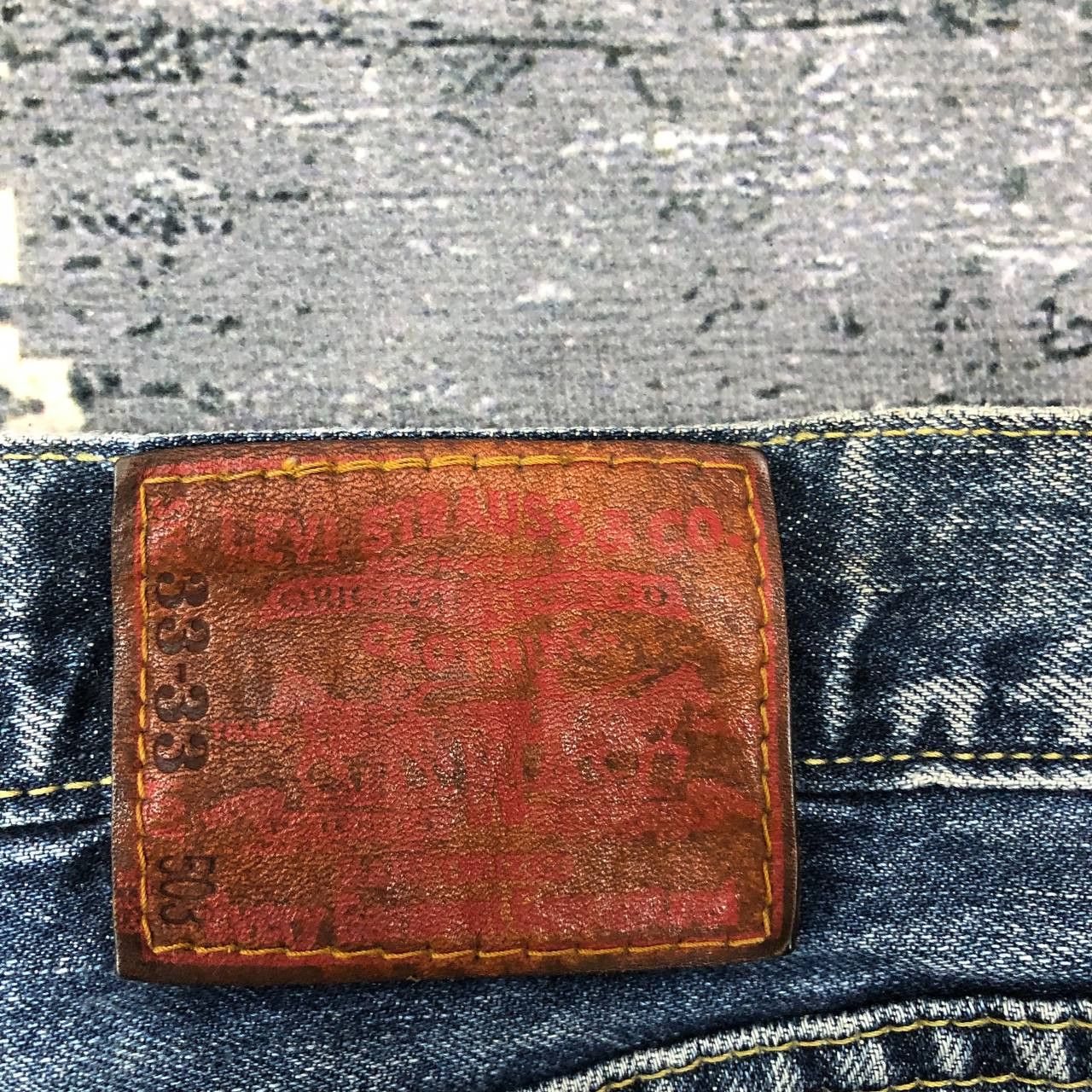 Levi's P412 VTG LEVI'S RIPPED JEANS Size US 34 / EU 50 - 5 Thumbnail