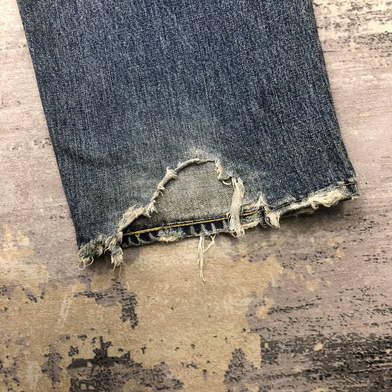 Levi's P412 VTG LEVI'S RIPPED JEANS Size US 34 / EU 50 - 9 Thumbnail