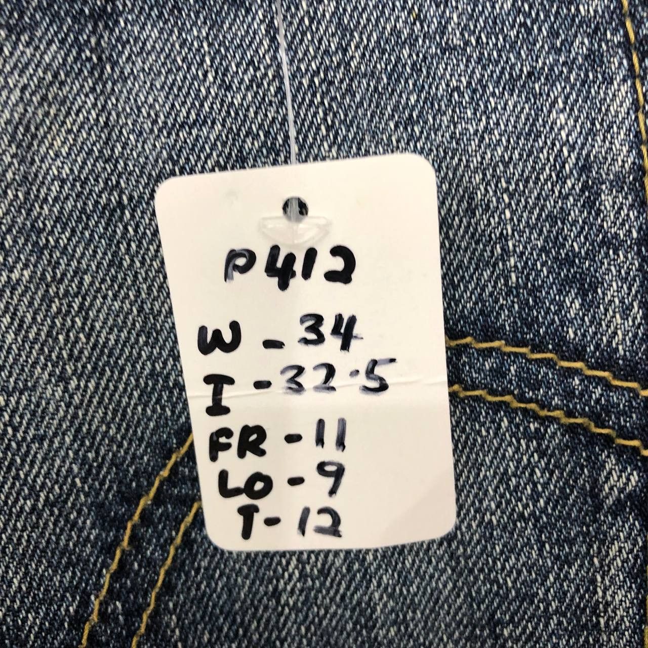 Levi's P412 VTG LEVI'S RIPPED JEANS Size US 34 / EU 50 - 11 Thumbnail
