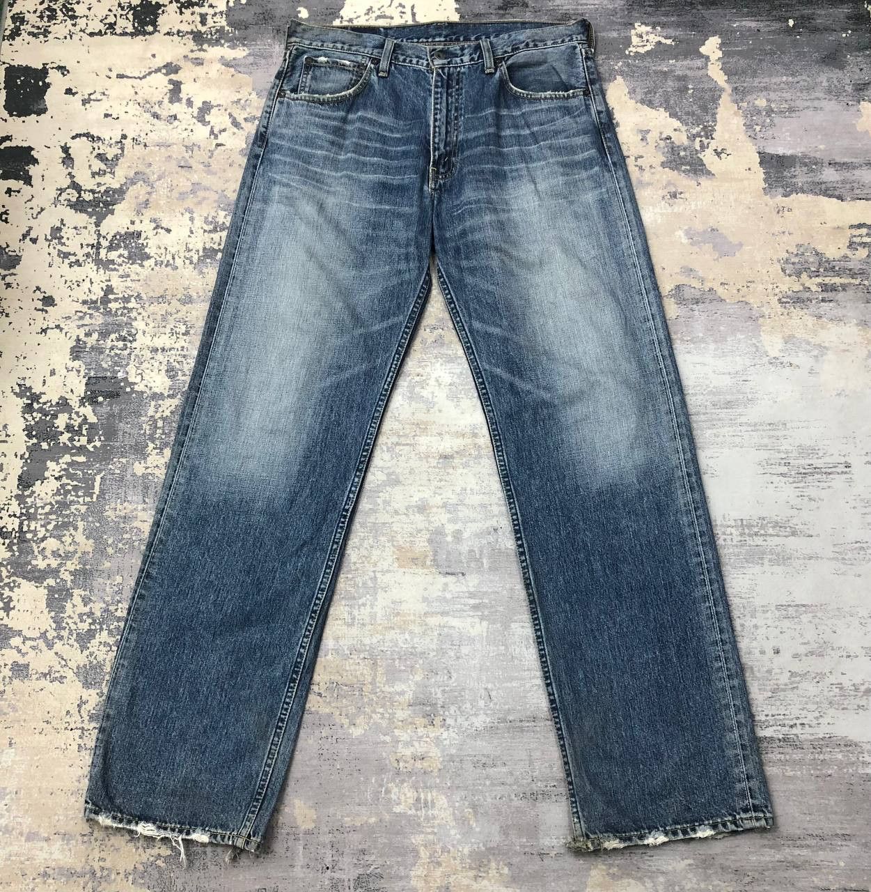 Levi's P412 VTG LEVI'S RIPPED JEANS Size US 34 / EU 50 - 2 Thumbnail