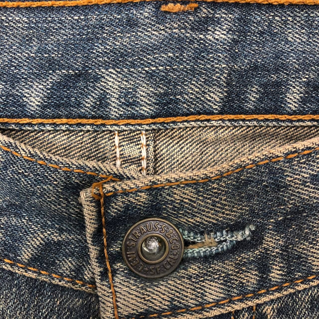 Levi's P411 VTG LEVI'S 502 DISTRESSED JEANS Size US 32 / EU 48 - 6 Thumbnail