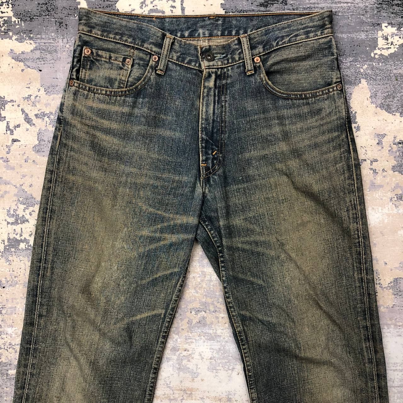 Levi's P411 VTG LEVI'S 502 DISTRESSED JEANS Size US 32 / EU 48 - 3 Thumbnail