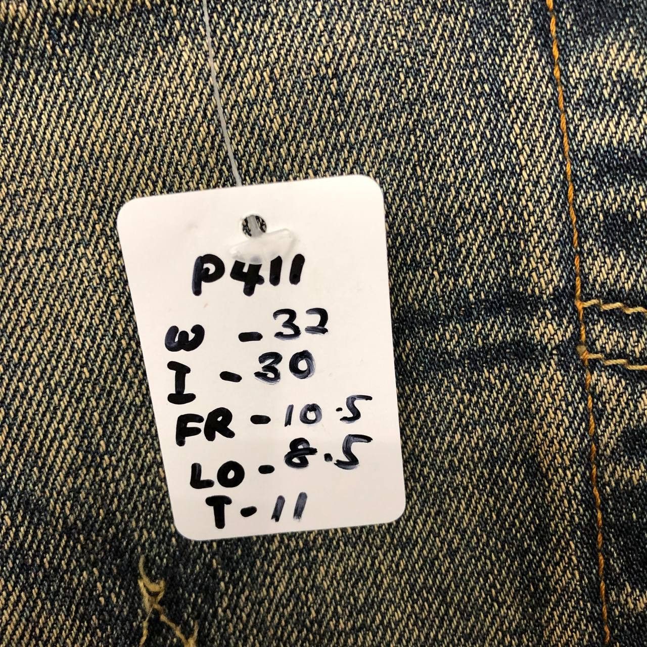 Levi's P411 VTG LEVI'S 502 DISTRESSED JEANS Size US 32 / EU 48 - 11 Thumbnail