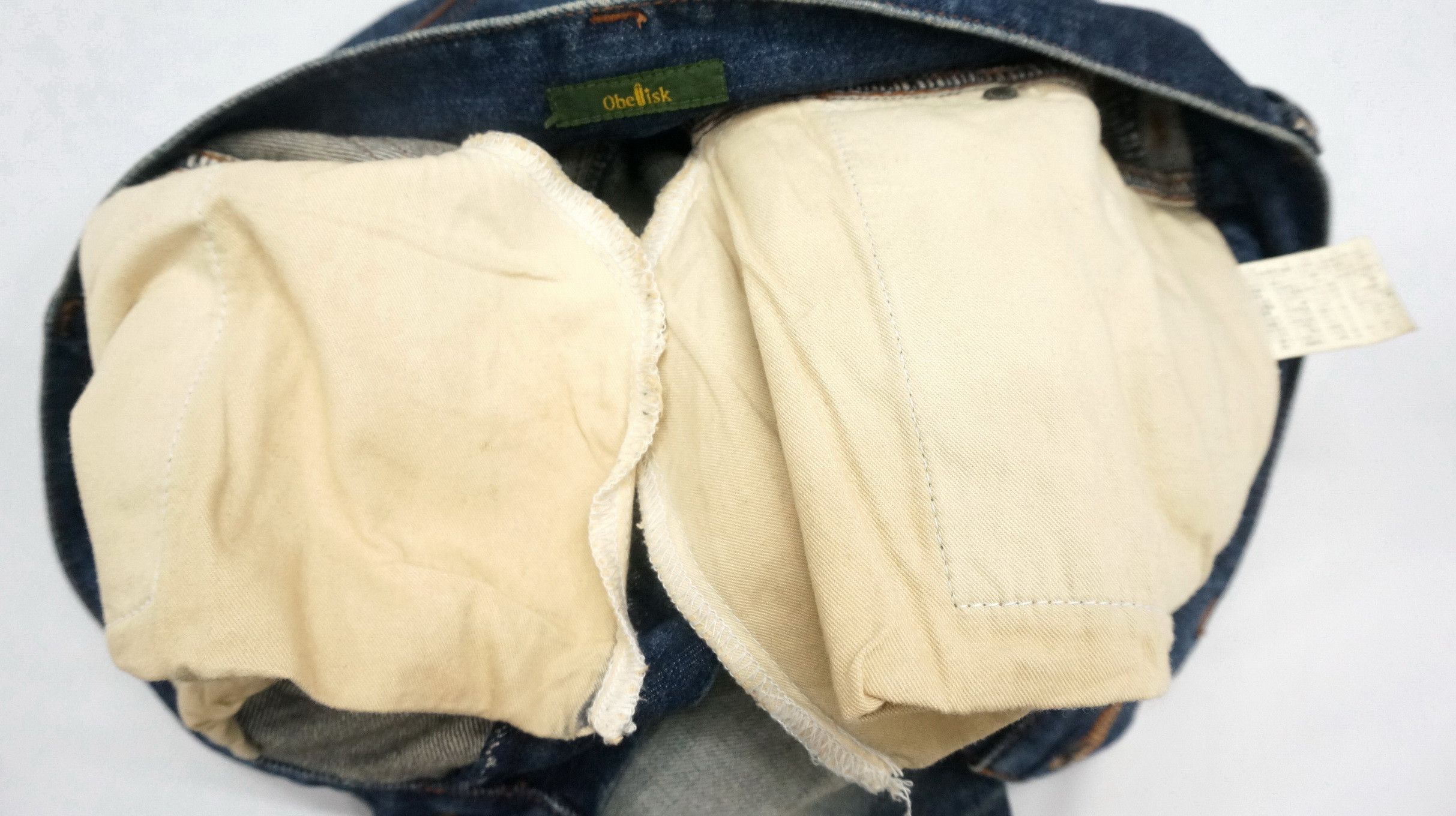 Obelisk Fire Rare! OBELISK Japan Lowrise Distressed Flared Jeans Size US 30 / EU 46 - 22 Thumbnail