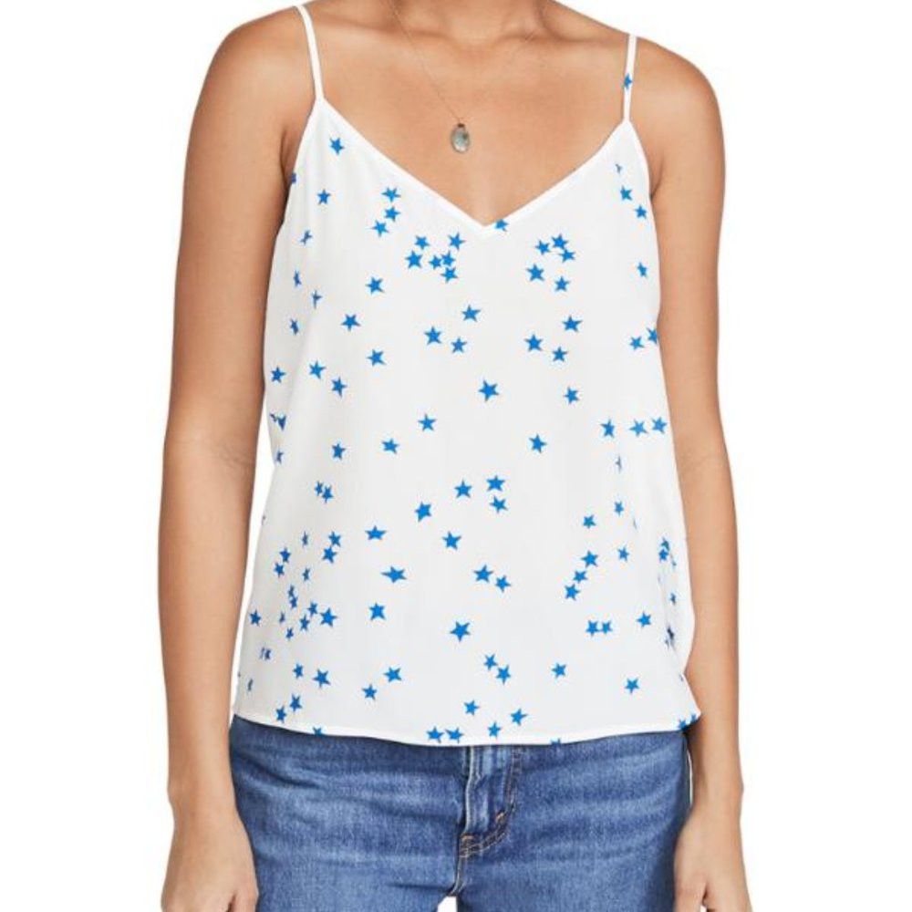 Equipment Femme Layla Silk Star Cami Tank ( L )