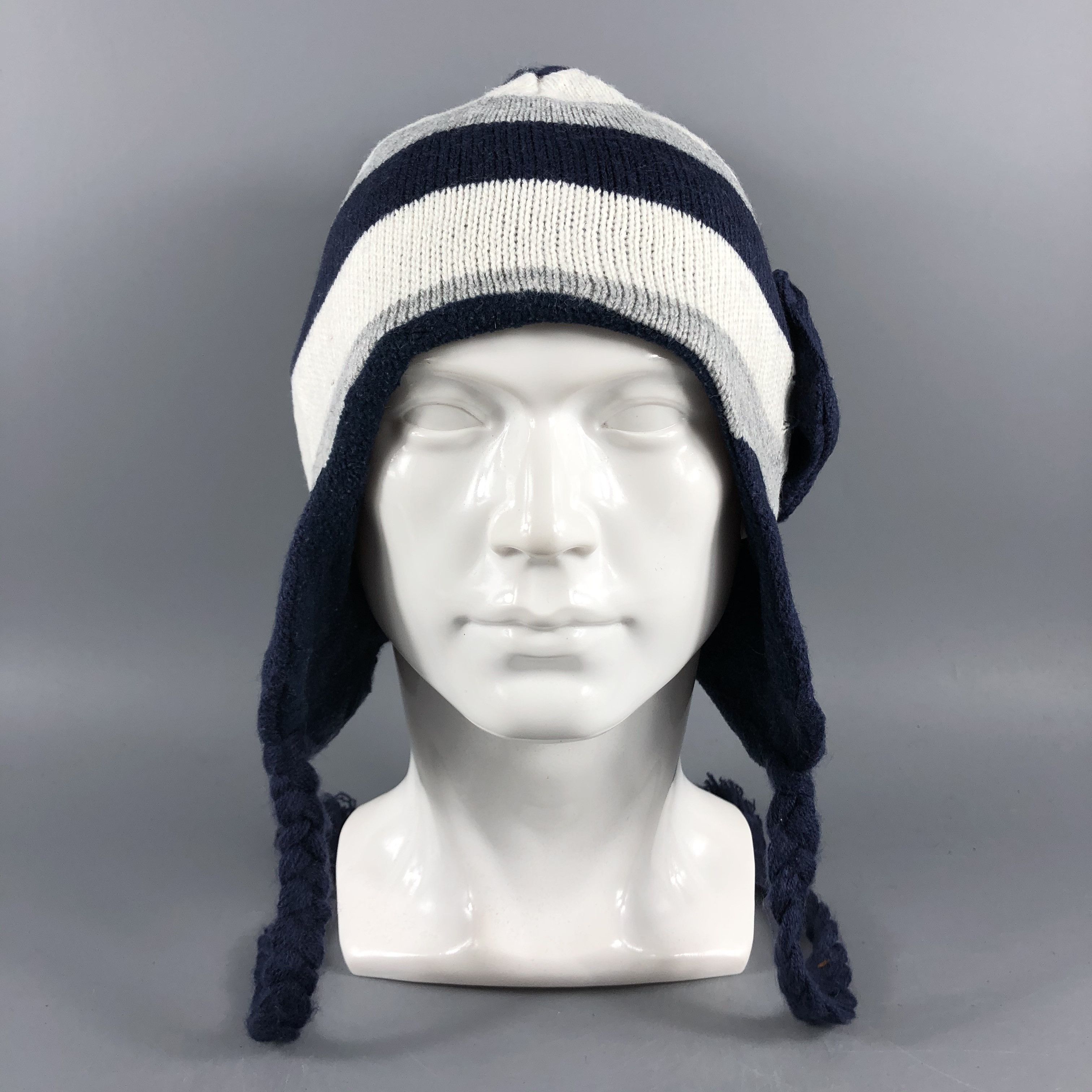 image of Vintage Hushush Ear Flap Beanie Snow Hat Snow Cap -B1814, Men's