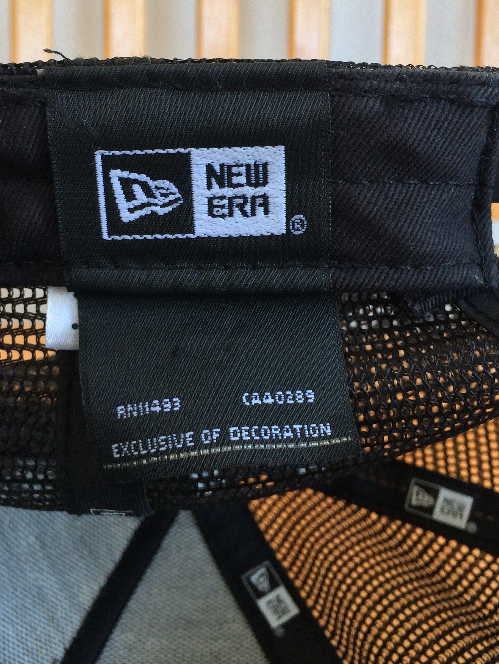 New Era × Number (N)ine Number (N)ine Skull Logo Trucker Hat Size ONE SIZE - 6 Thumbnail