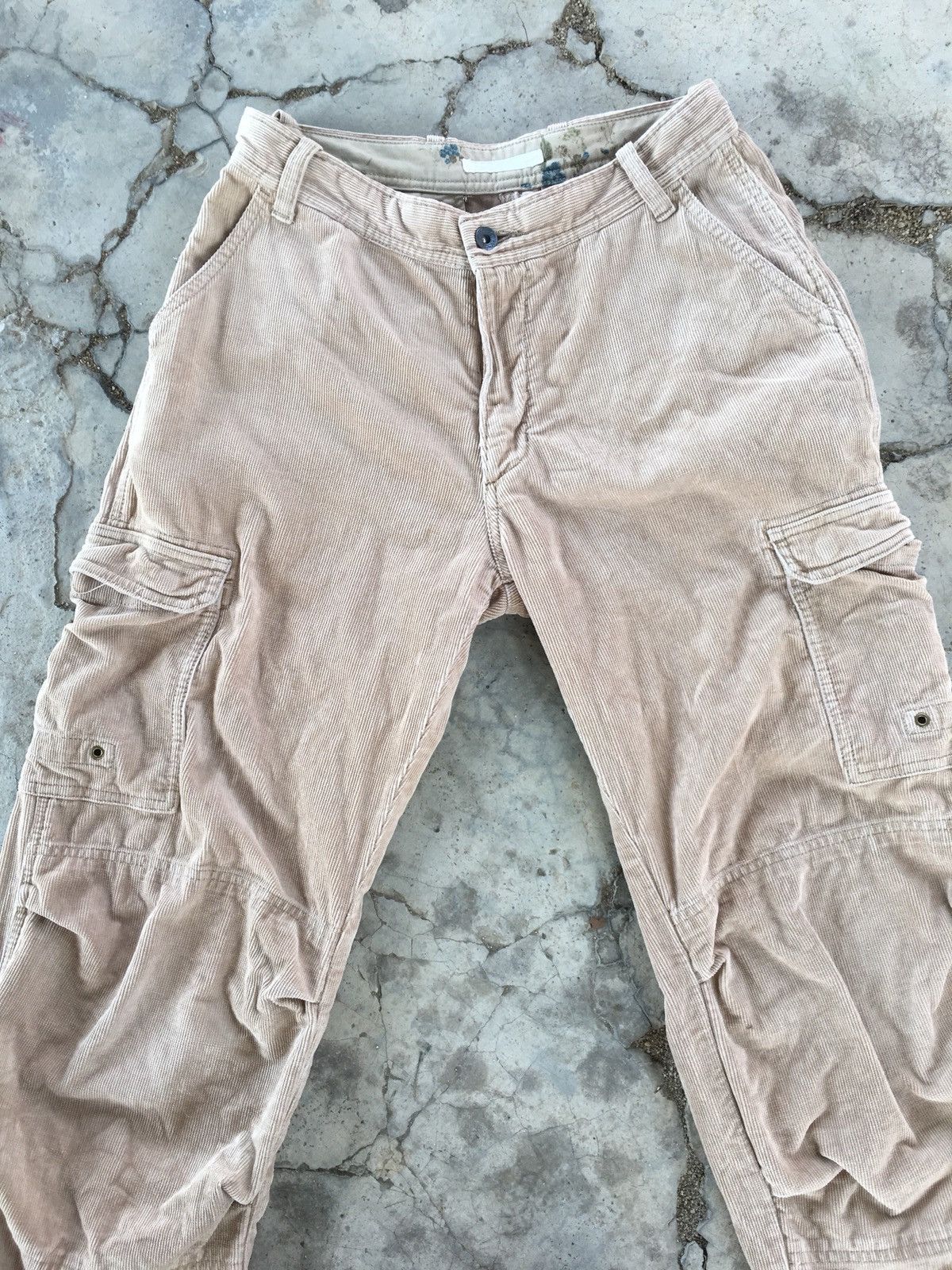 Japanese Brand Sunny Clouds Cargo Pant Corduroy Size US 28 / EU 44 - 3 Thumbnail