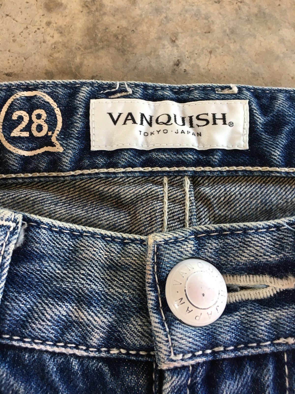 Vanquish Vanquish Tokyo Japan Denim Jeans Hello World Size US 30 / EU 46 - 5 Thumbnail