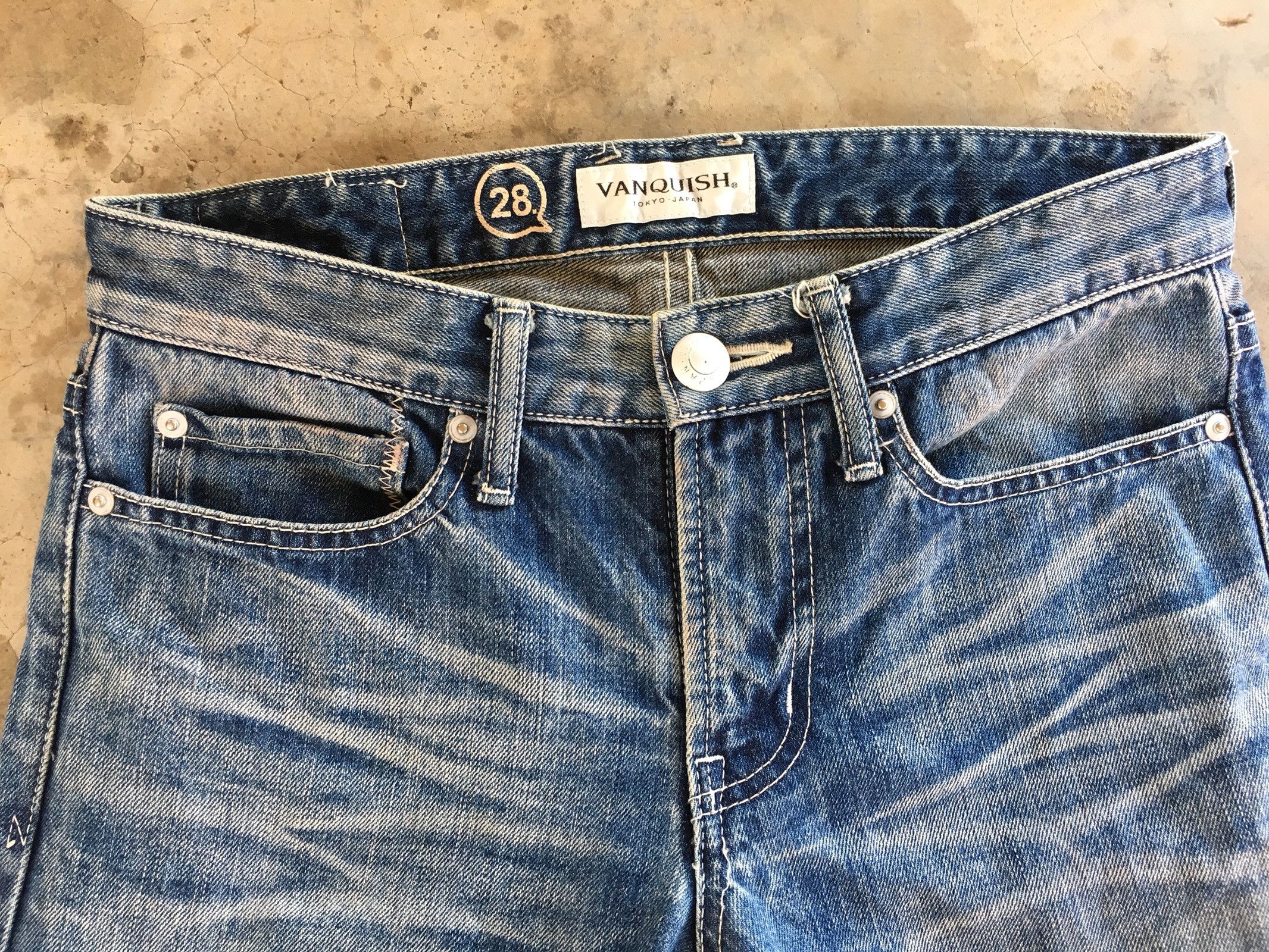 Vanquish Vanquish Tokyo Japan Denim Jeans Hello World Size US 30 / EU 46 - 3 Thumbnail