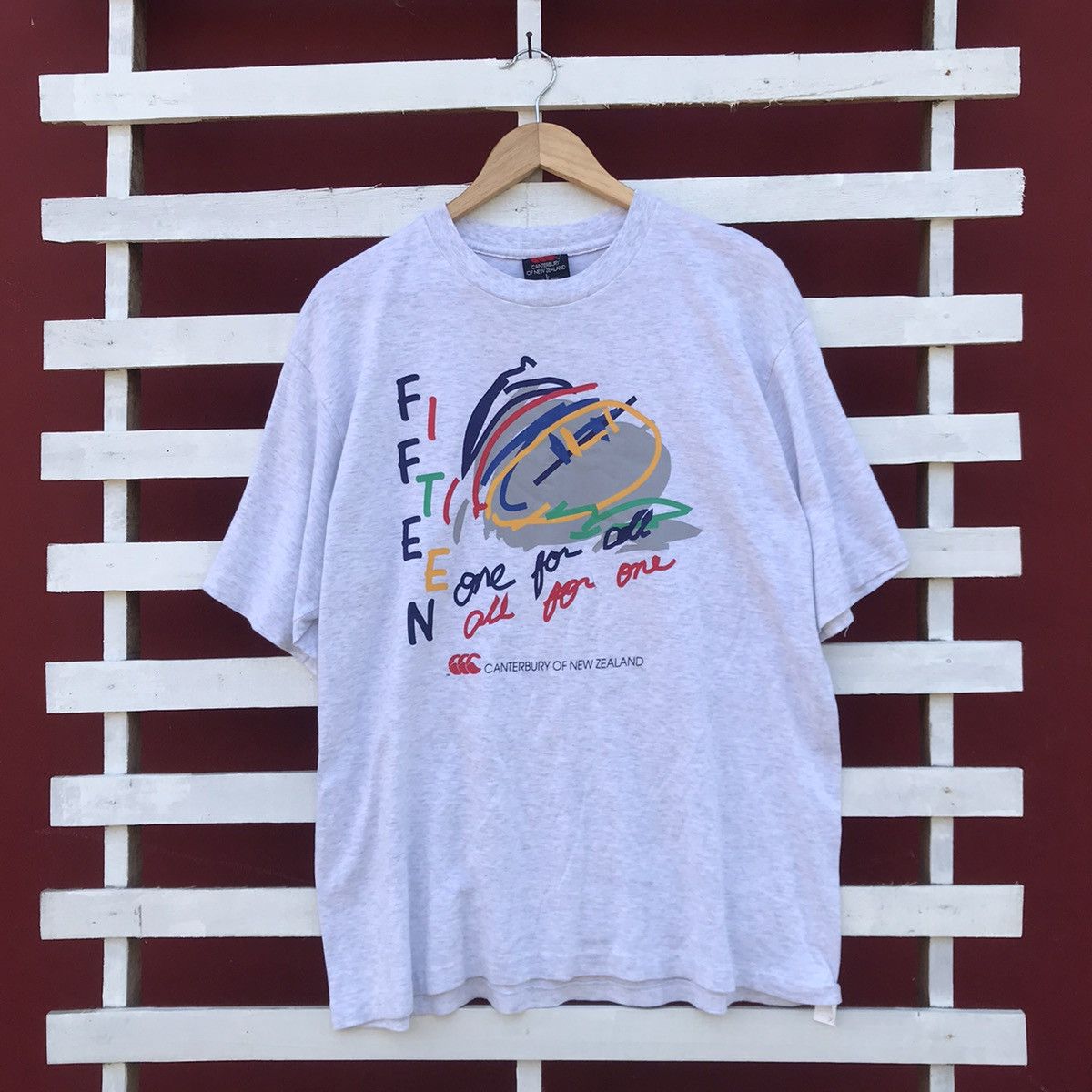 Canterbury of New Zealand Vintage Canterburry art shirt japan made Size US L / EU 52-54 / 3 - 2 Thumbnail