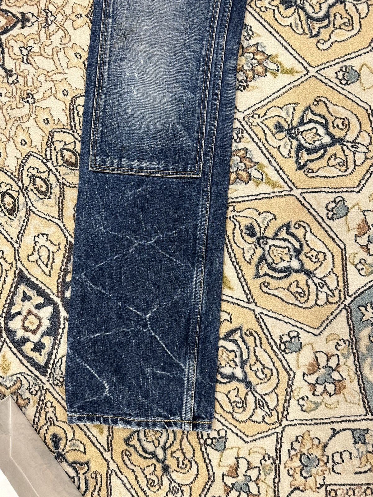 Loveless Number (N)ine Pain Distressed Denim Pants Size US 30 / EU 46 - 4 Thumbnail