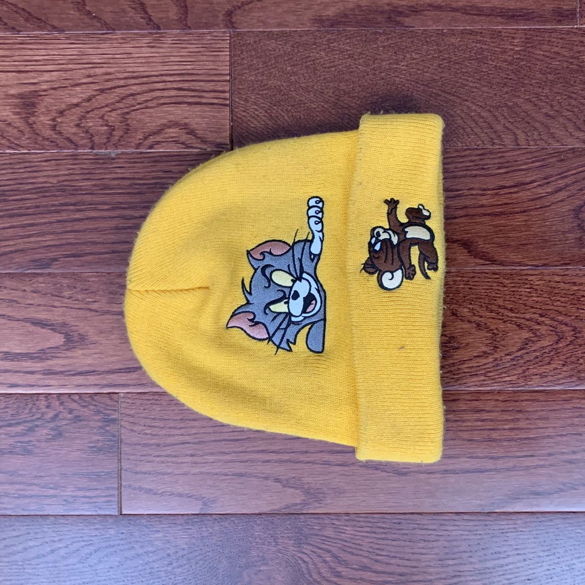Supreme Tom and Jerry Beanie Yellow Hats