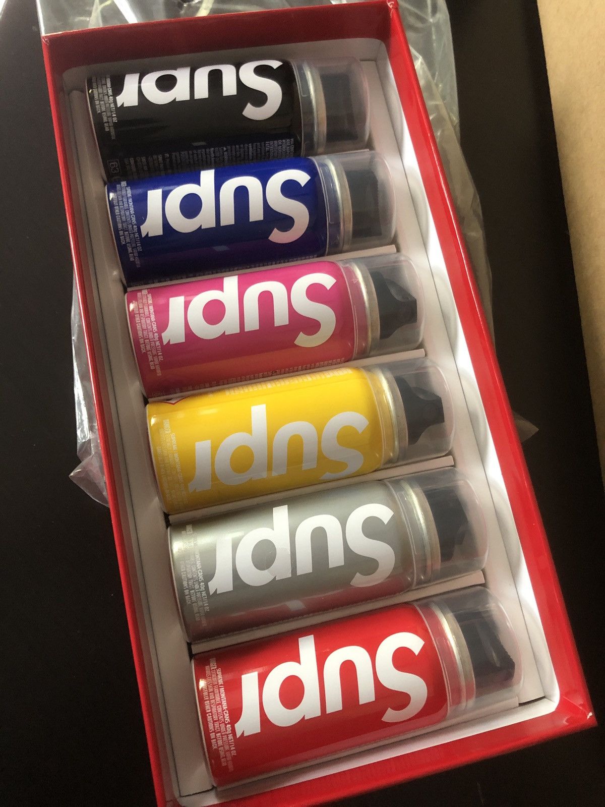 Supreme Supreme Montana Cans Mini Spray Paint Can Set Of 6 Size ONE SIZE - 3 Thumbnail