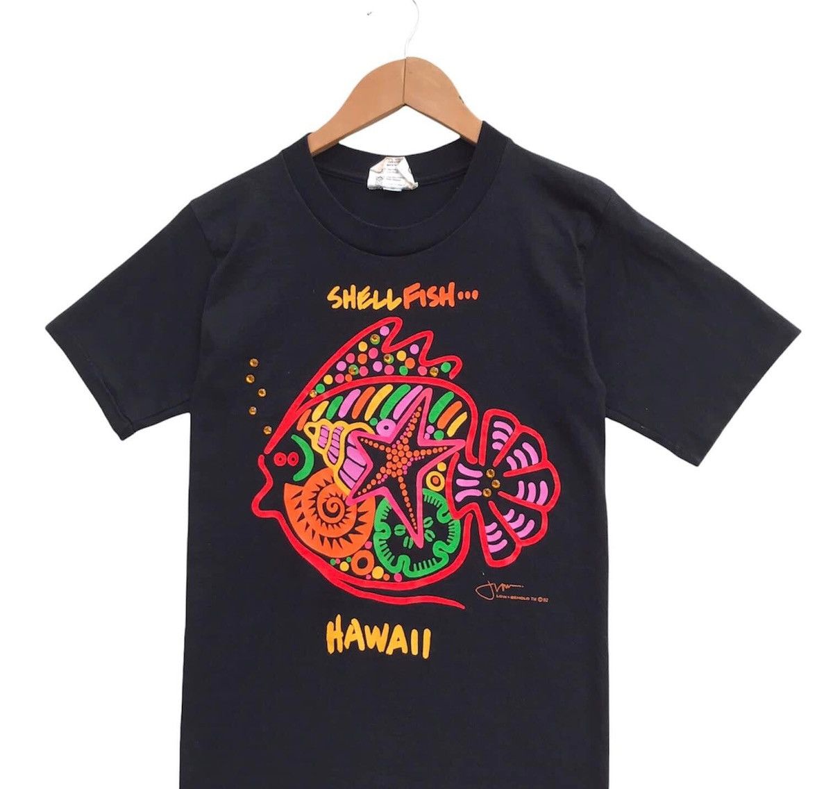 Vintage 🔥Accept Binding Offer🔥 90s Shell Fish Hawaii Surf Size US S / EU 44-46 / 1 - 2 Thumbnail