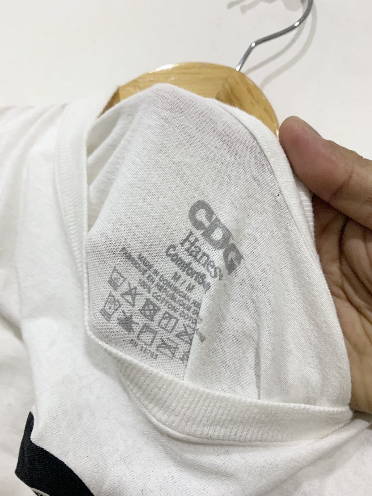 Comme des Garcons × Designer × Japanese Brand COMME DES GARCONS BY HANES SHIRT Size US M / EU 48-50 / 2 - 5 Thumbnail