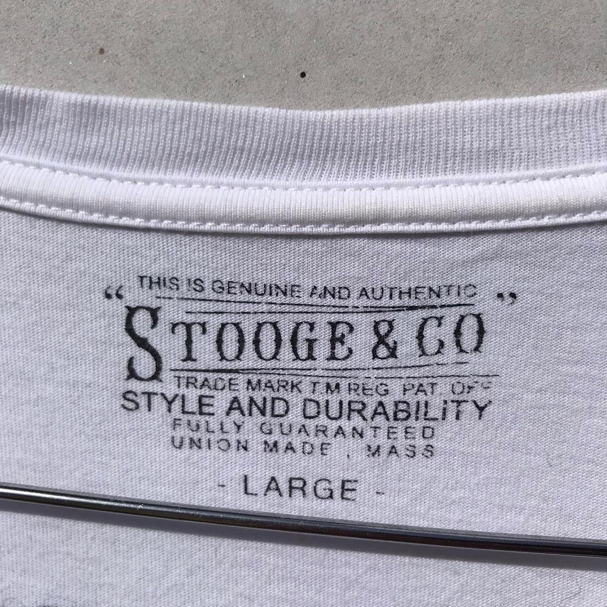 Japanese Brand RARE🔥 Stooge & Co Size US L / EU 52-54 / 3 - 5 Thumbnail