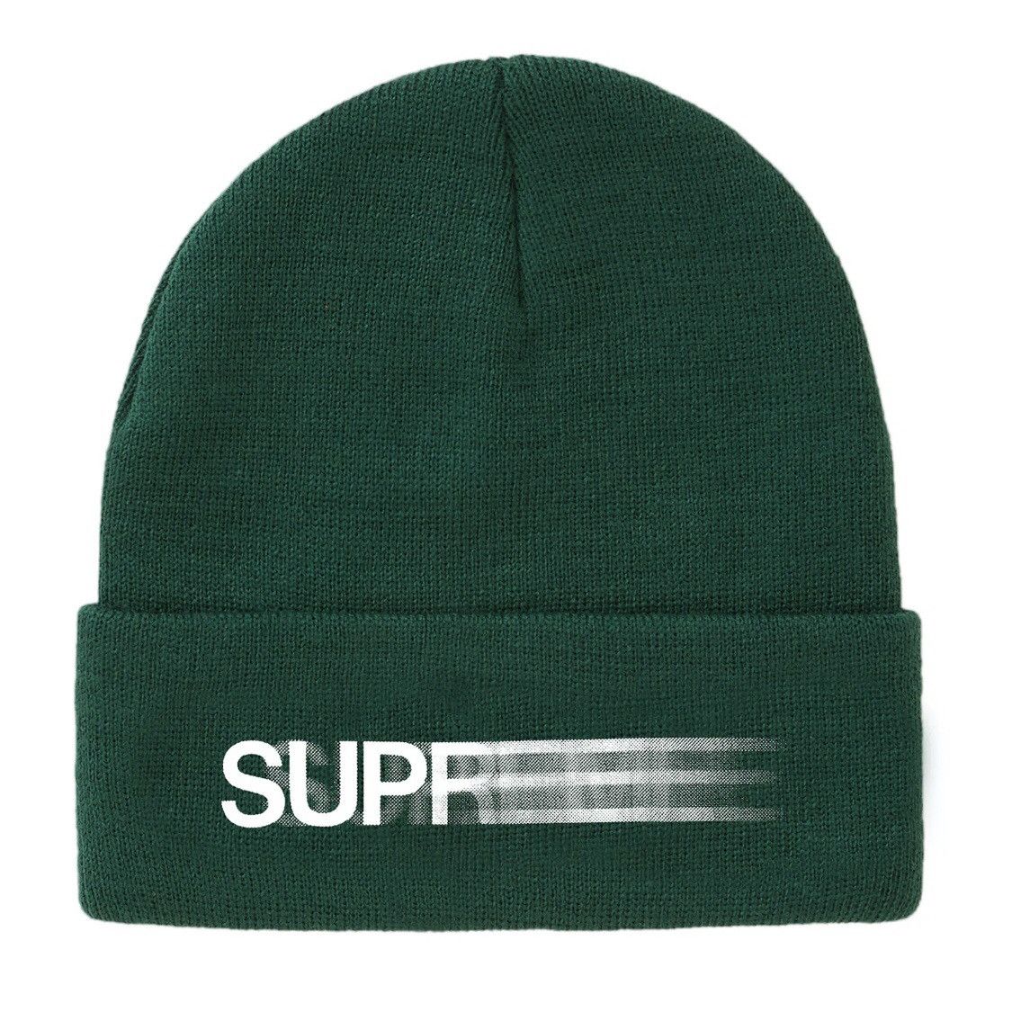 Supreme Motion Logo Beanie (SS23) - $38