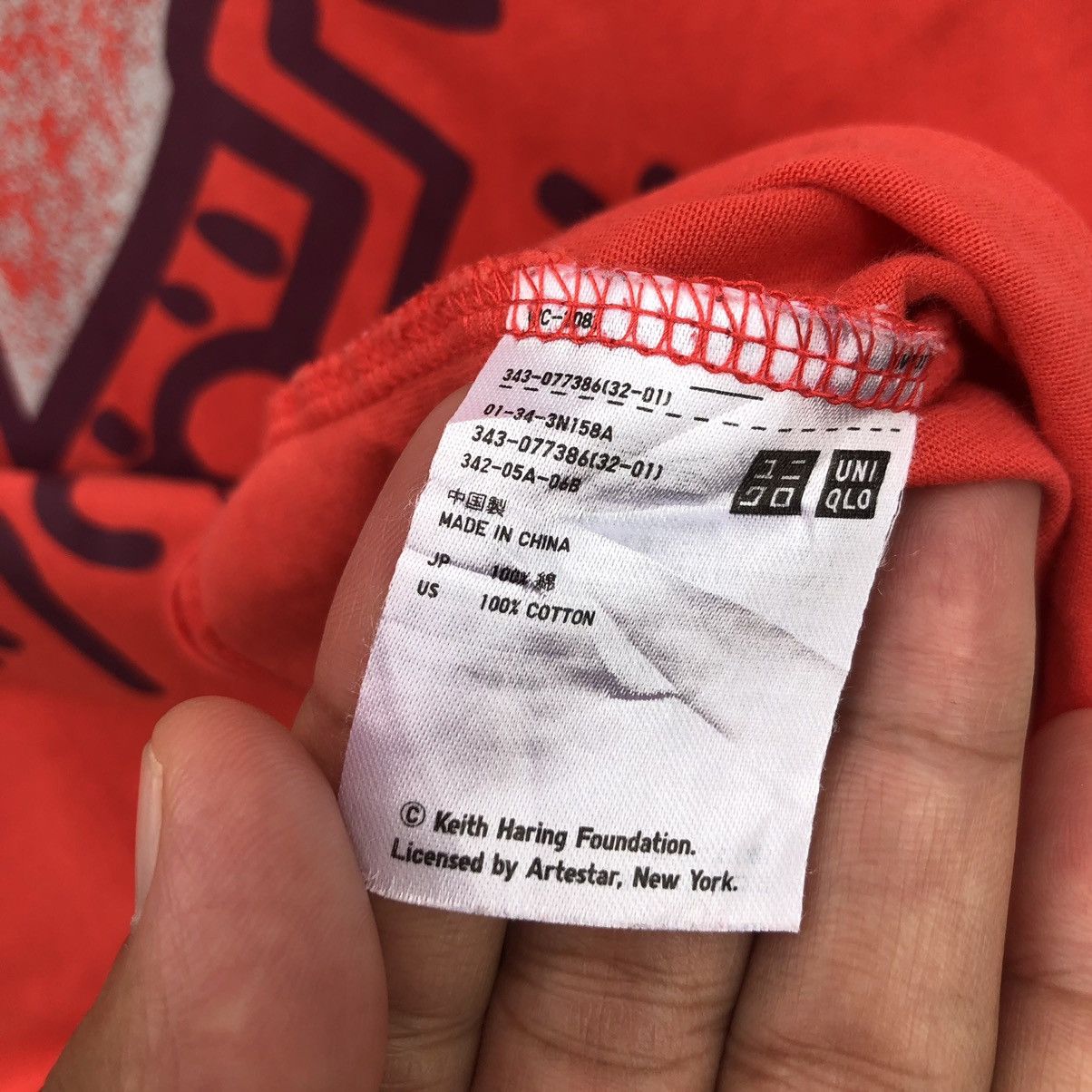 Keith Haring RARE🔥 Keith Haring Size US L / EU 52-54 / 3 - 4 Thumbnail