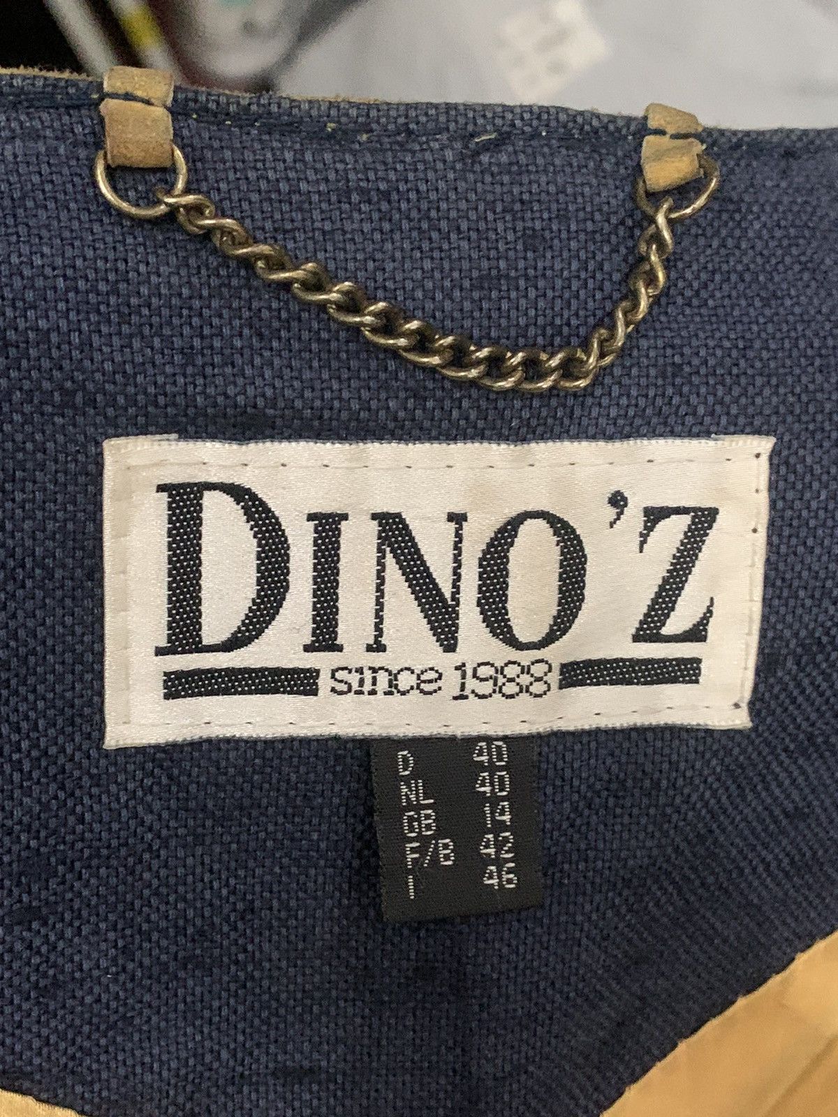 Leather × Vintage VINTAGE DINO’Z LEATHER JACKET Size US M / EU 48-50 / 2 - 8 Thumbnail