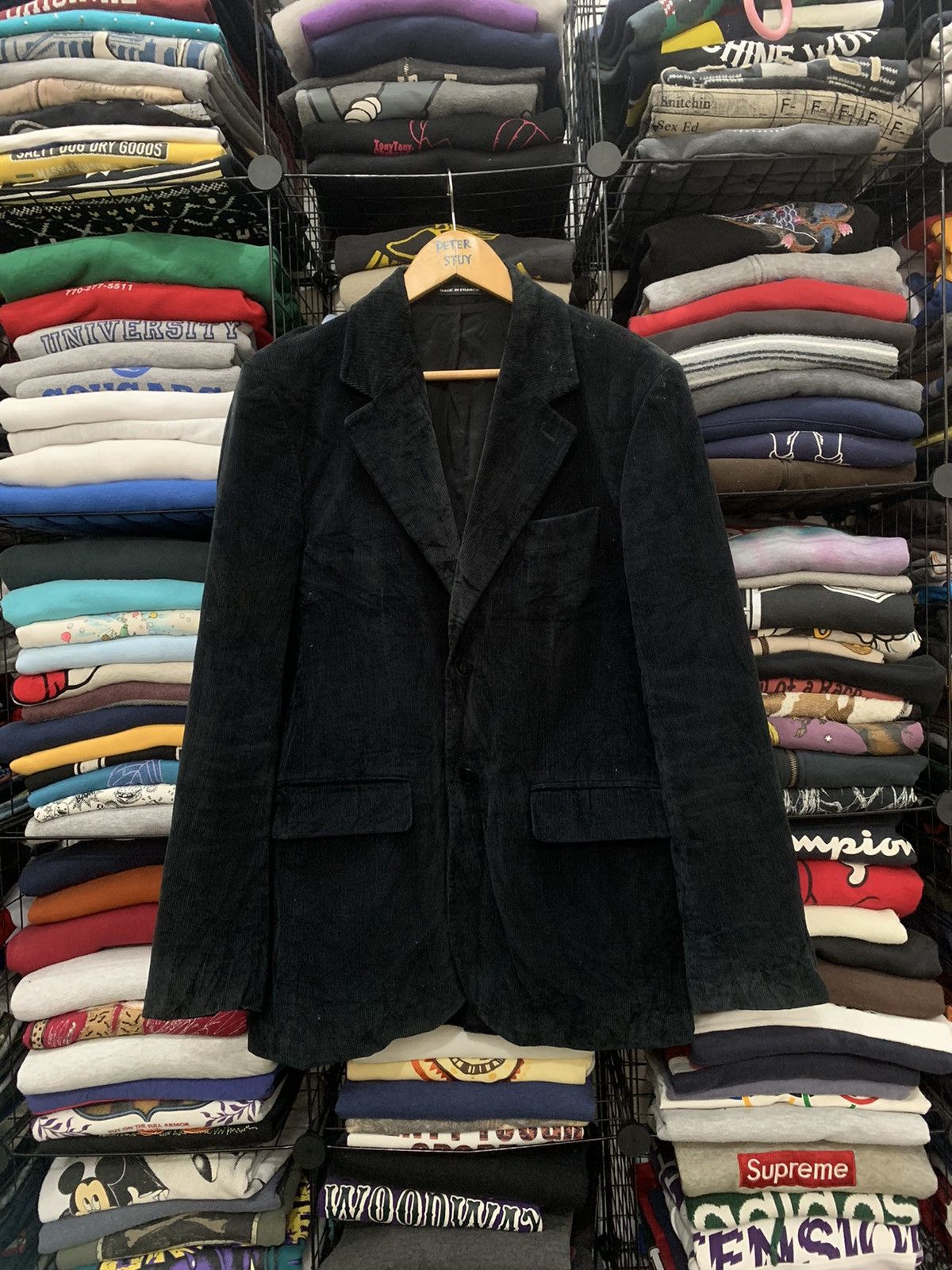 agnes b. Agnes B. Made in France Corduroy Jacket Size US M / EU 48-50 / 2 - 1 Thumbnail