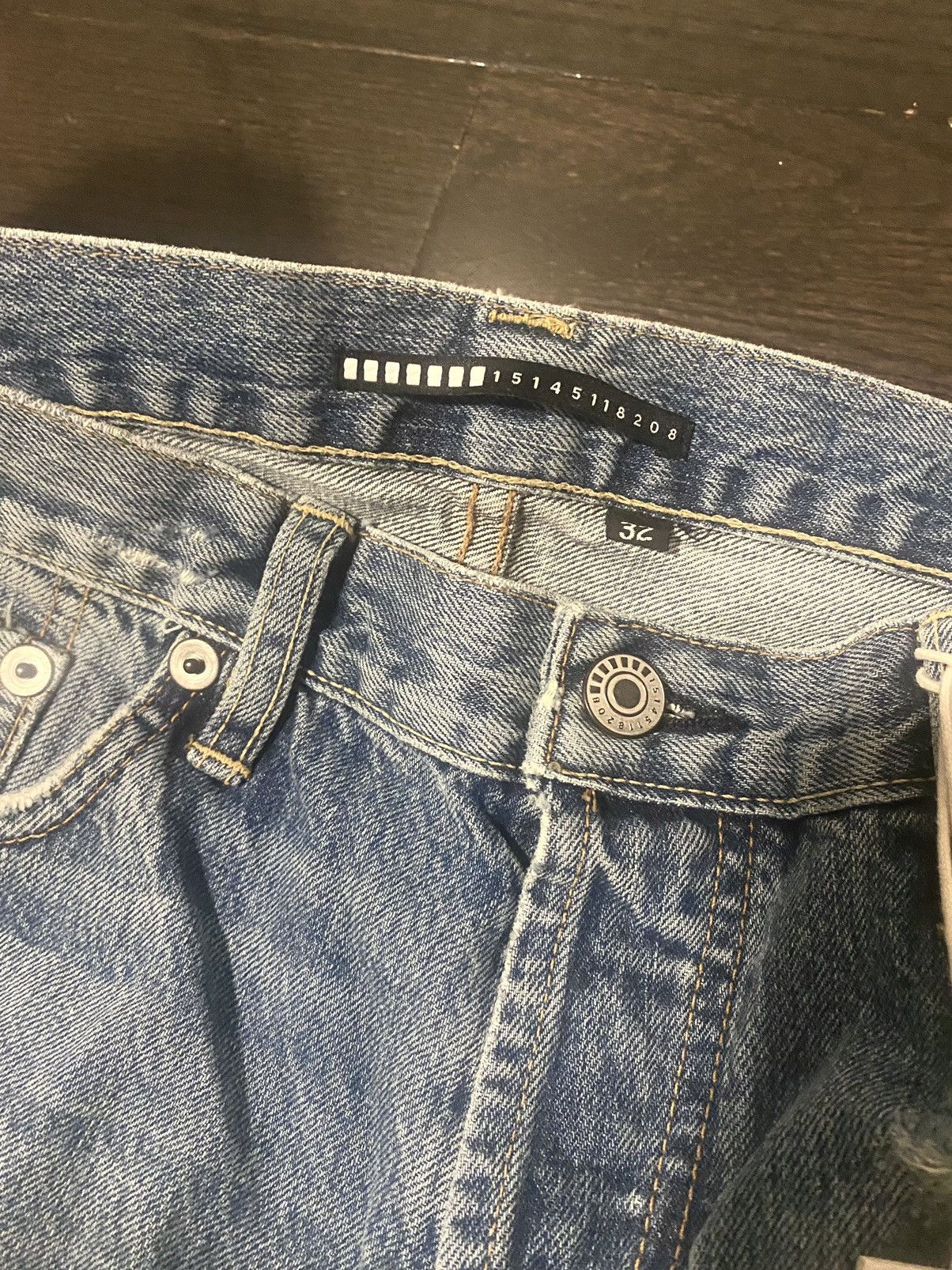 Visitor on Earth Rare New Visitor On Earth Destroyed Skinny Light Jeans Size US 32 / EU 48 - 9 Thumbnail