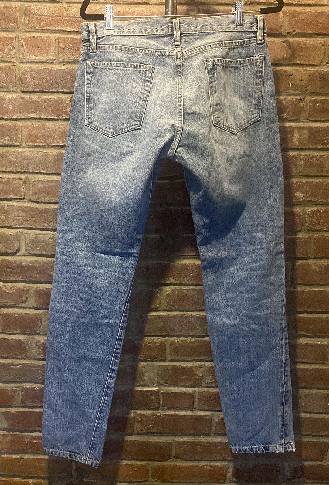 Visitor on Earth Rare New Visitor On Earth Destroyed Skinny Light Jeans Size US 32 / EU 48 - 2 Thumbnail