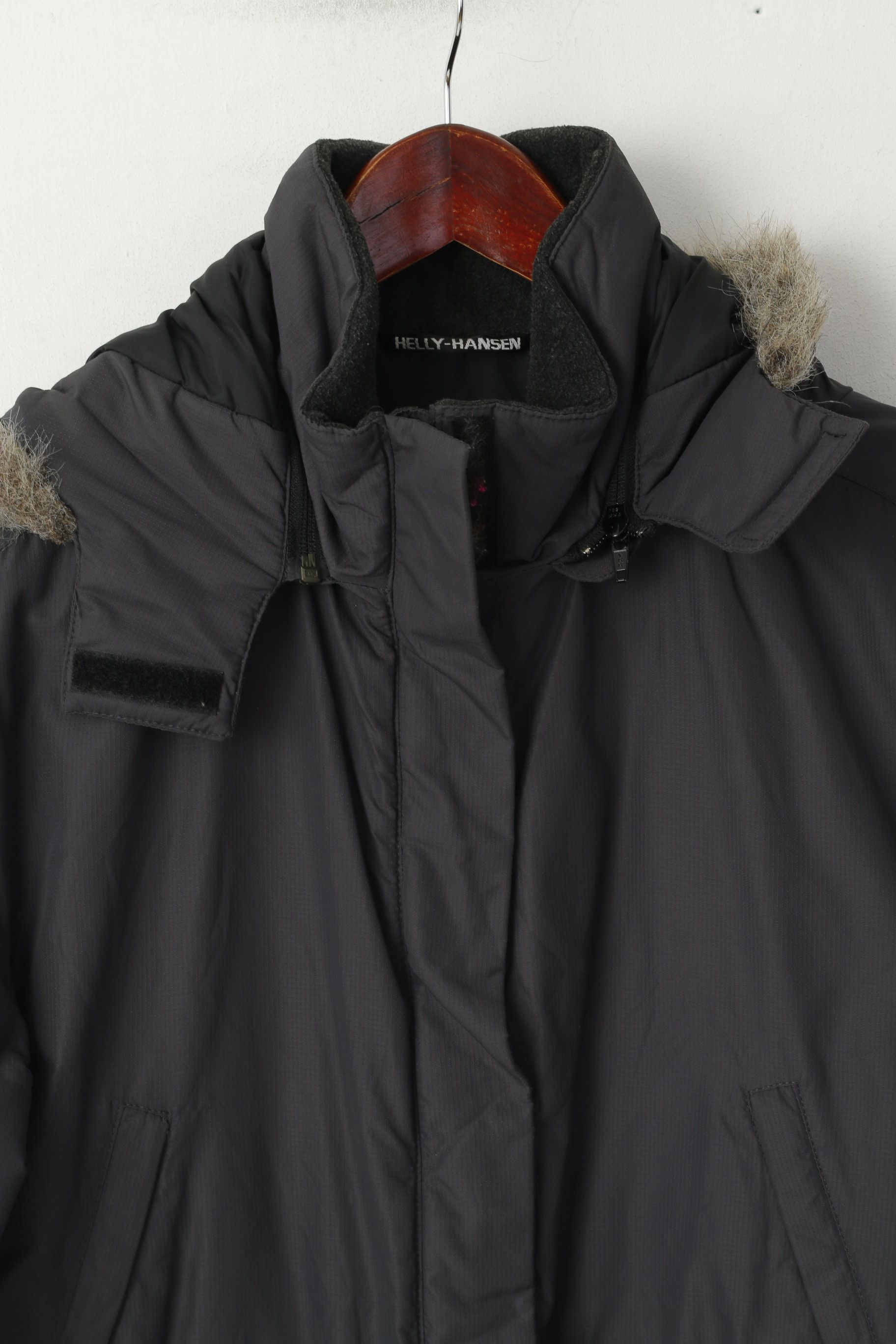 Helly Hansen Helly Hansen Women M Jacket Grey Padded 8004 Size M / US 6-8 / IT 42-44 - 2 Thumbnail