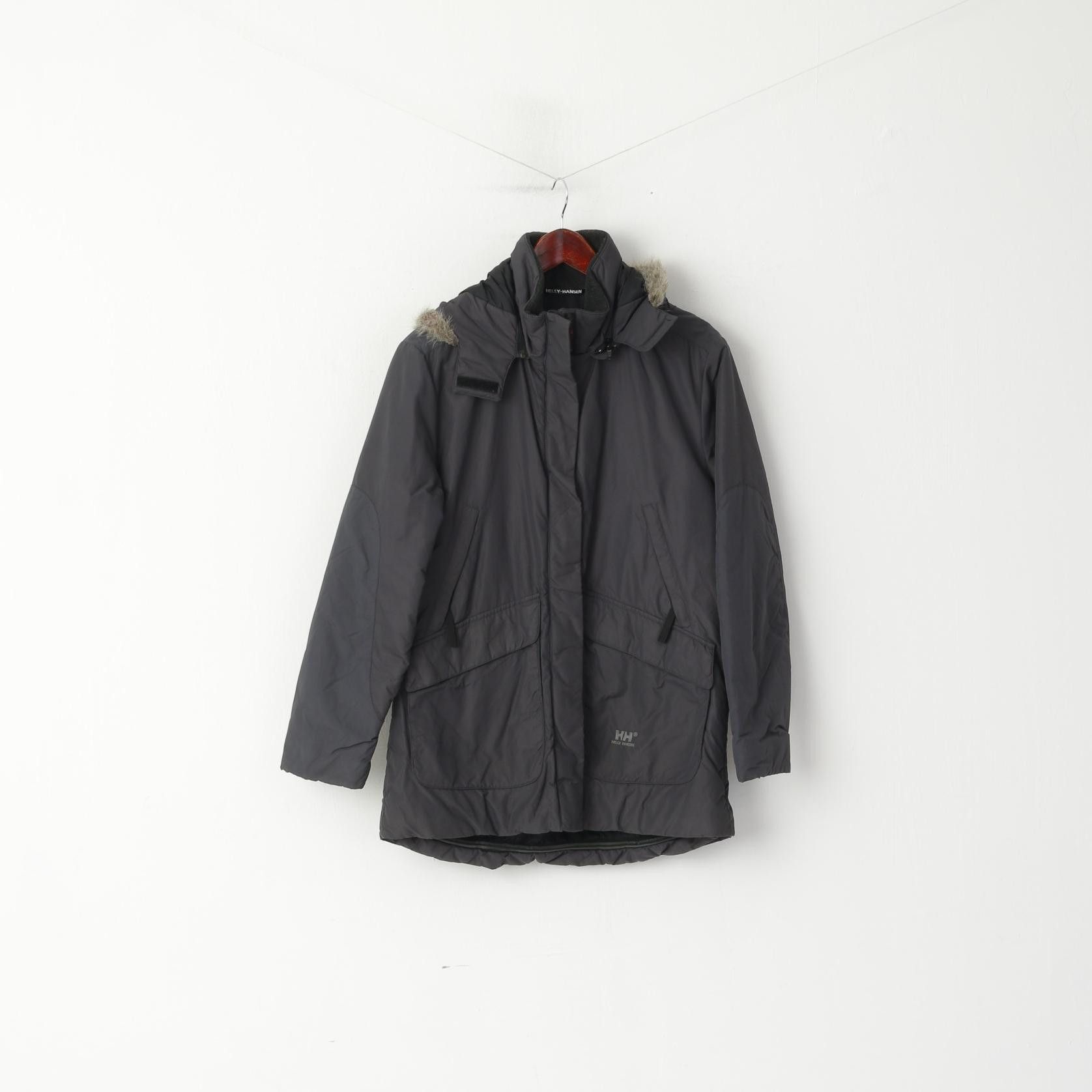 Helly Hansen Helly Hansen Women M Jacket Grey Padded 8004 Size M / US 6-8 / IT 42-44 - 1 Thumbnail
