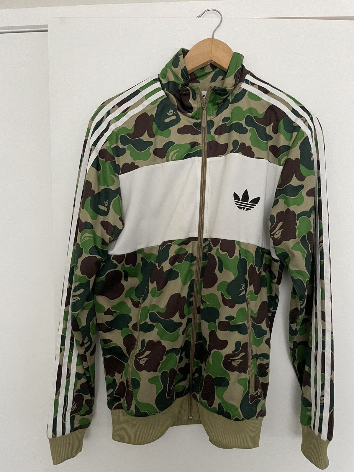 Bape Adidas Camo Jacket | Grailed