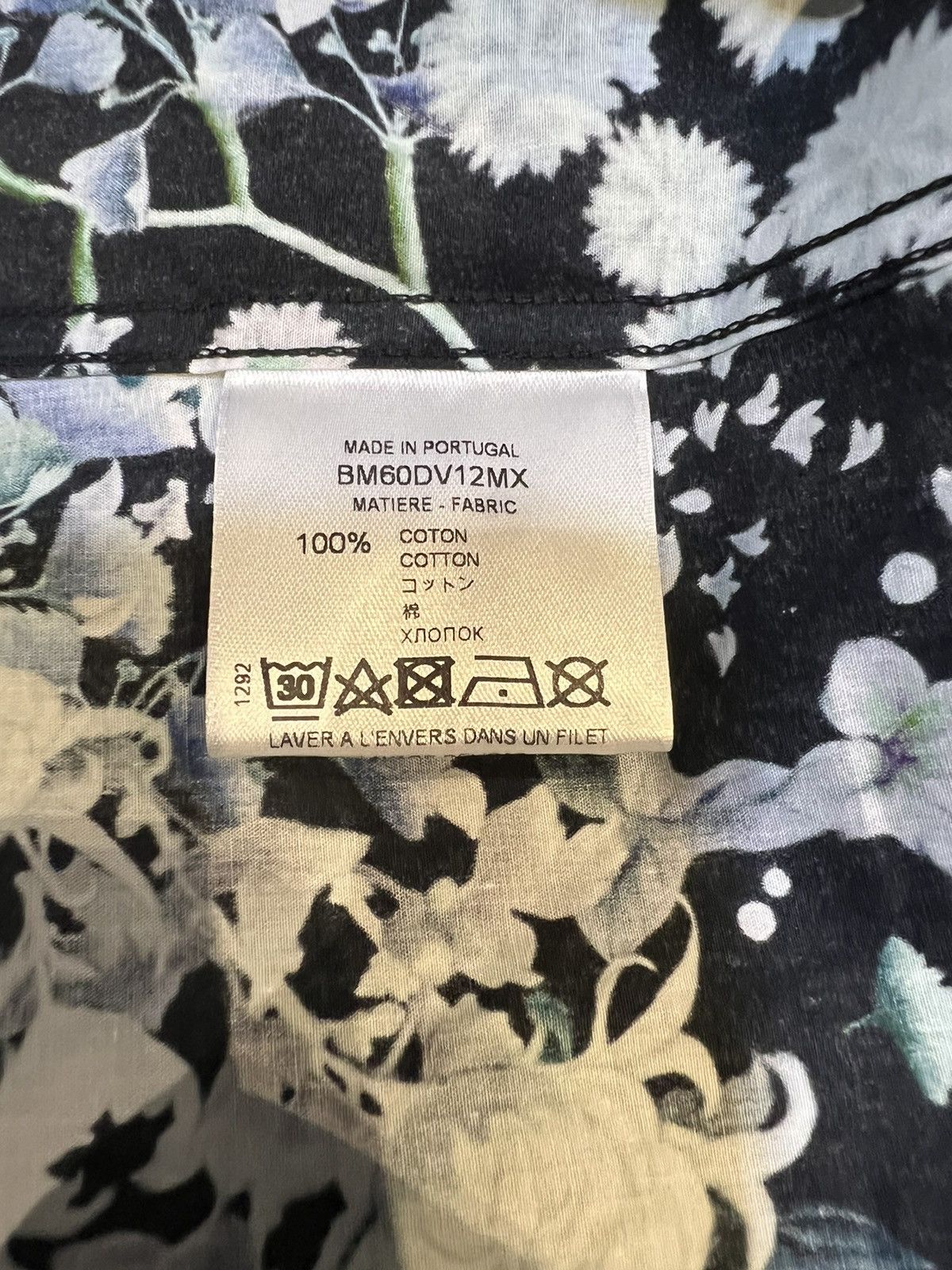 Givenchy GIVENCHY SS20 FLORAL SHIRT Size US XL / EU 56 / 4 - 5 Thumbnail
