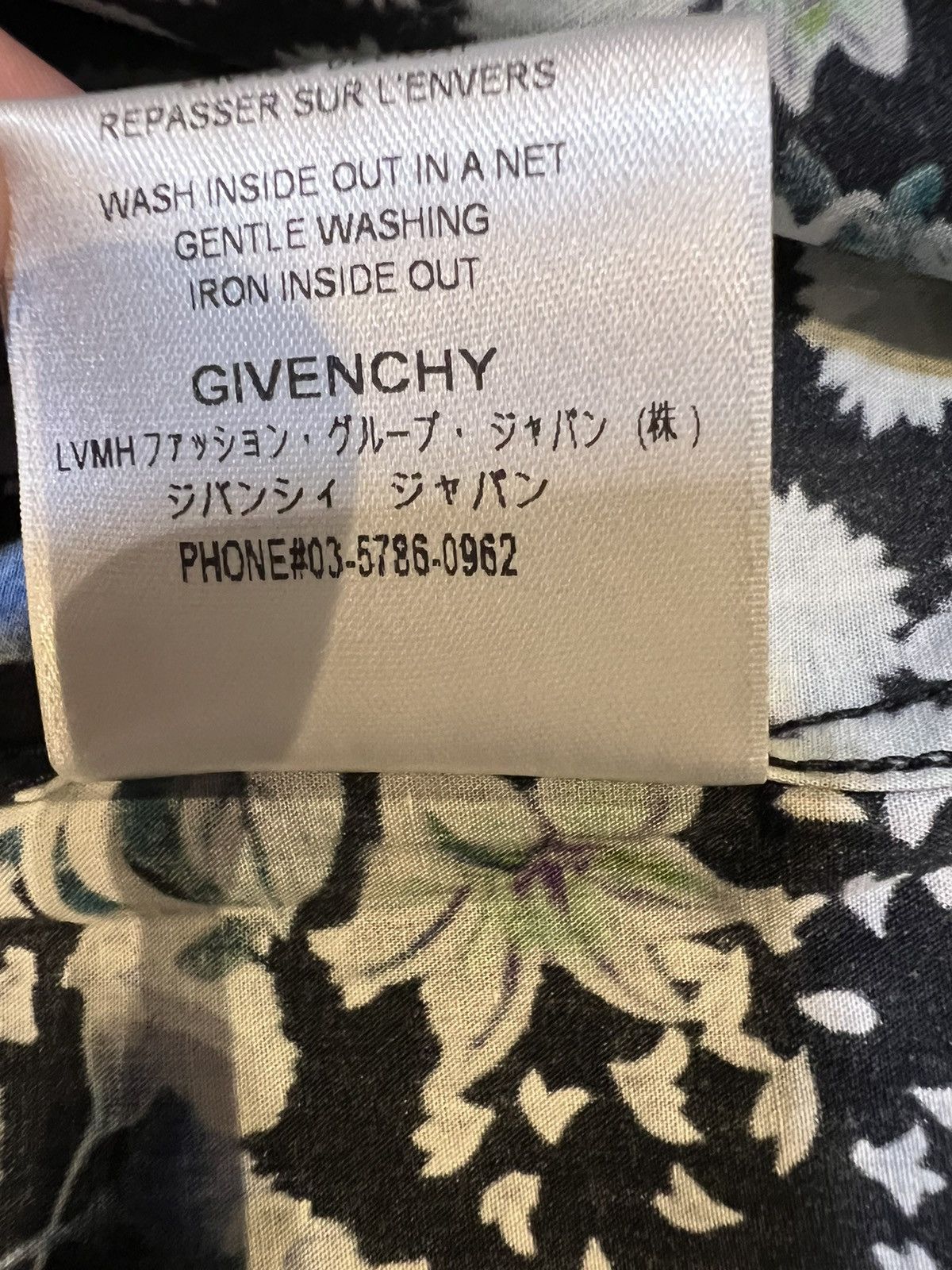 Givenchy GIVENCHY SS20 FLORAL SHIRT Size US XL / EU 56 / 4 - 6 Thumbnail