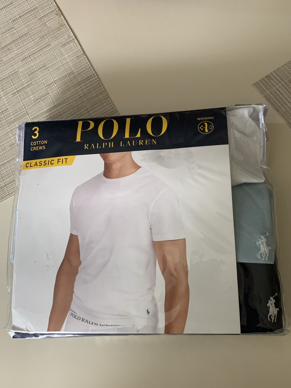 Designer × Polo Ralph Lauren × Ralph Lauren *RARE* New Polo Ralph Lauren 3-Pack Cotton T-Shirts Small Size US S / EU 44-46 / 1 - 1 Thumbnail