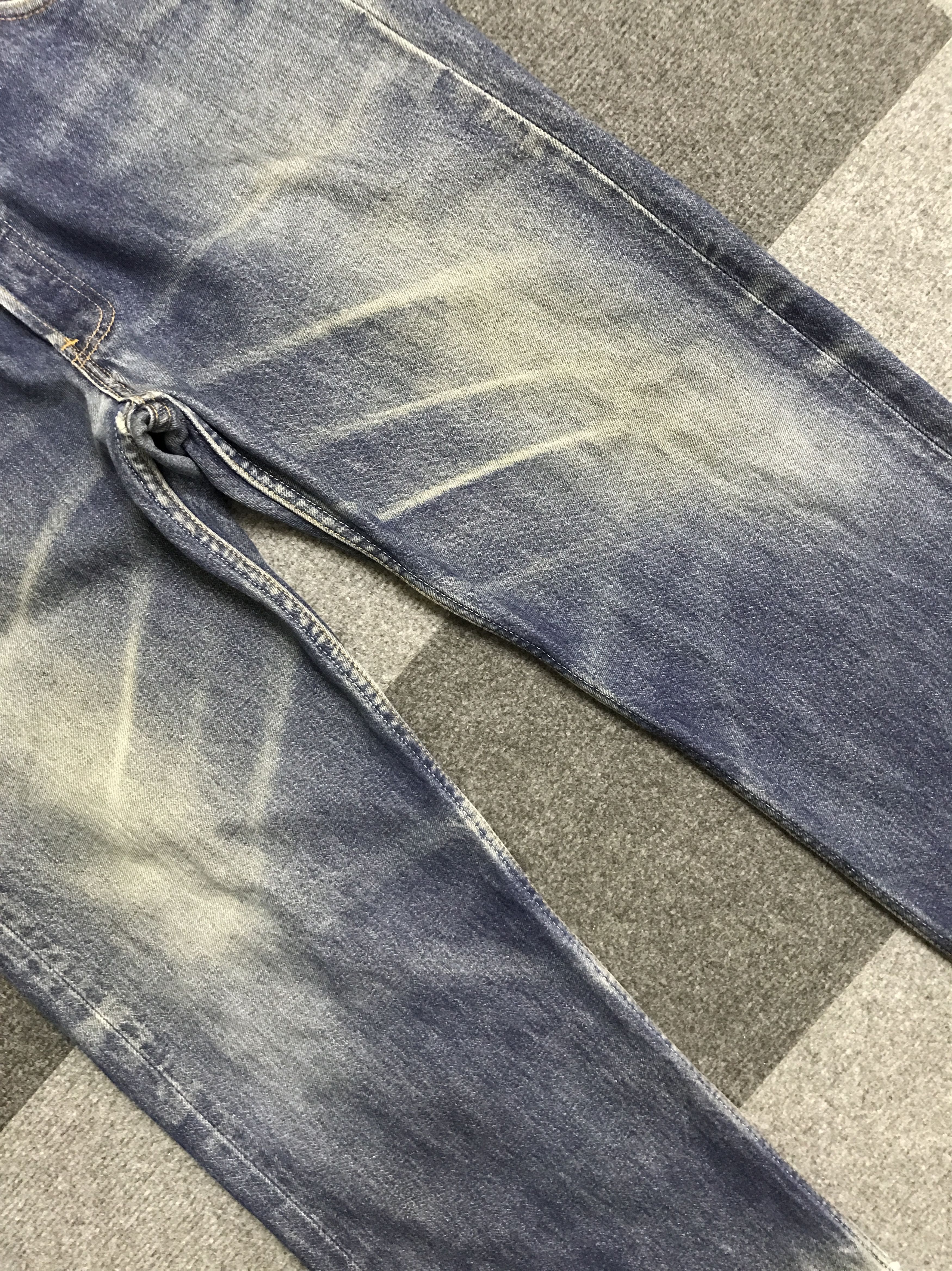 Levi's VL176- Vintage Levis 501 Blue Wash Jeans Size US 35 - 3 Thumbnail