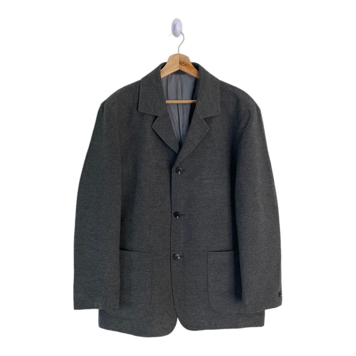 Michiko Koshino EX YOHJI YAMAMOTO MICHIKO KOSHINO LONDON WOOL BLAZER Size US M / EU 48-50 / 2 - 1 Thumbnail