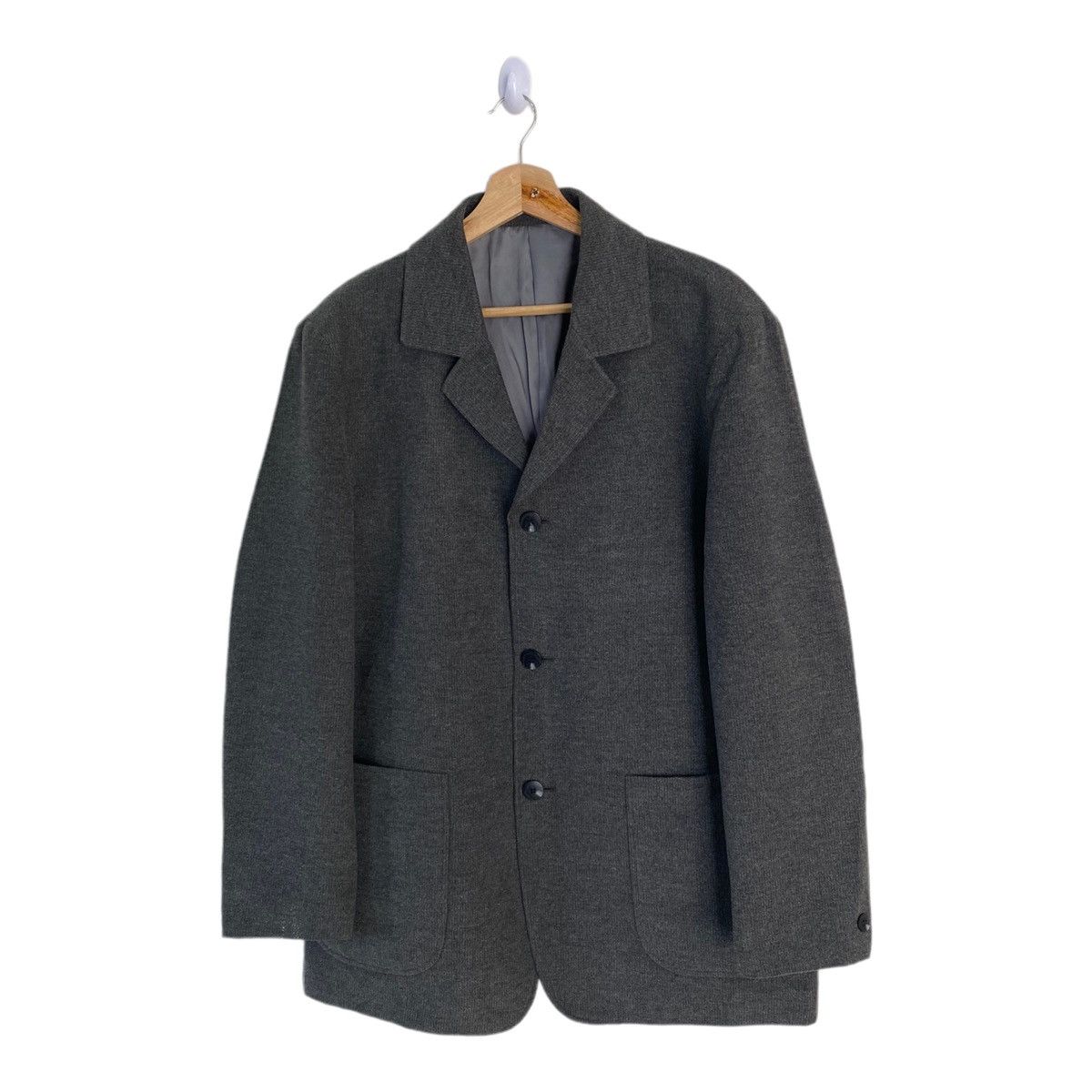 Michiko Koshino EX YOHJI YAMAMOTO MICHIKO KOSHINO LONDON WOOL BLAZER Size US M / EU 48-50 / 2 - 5 Thumbnail