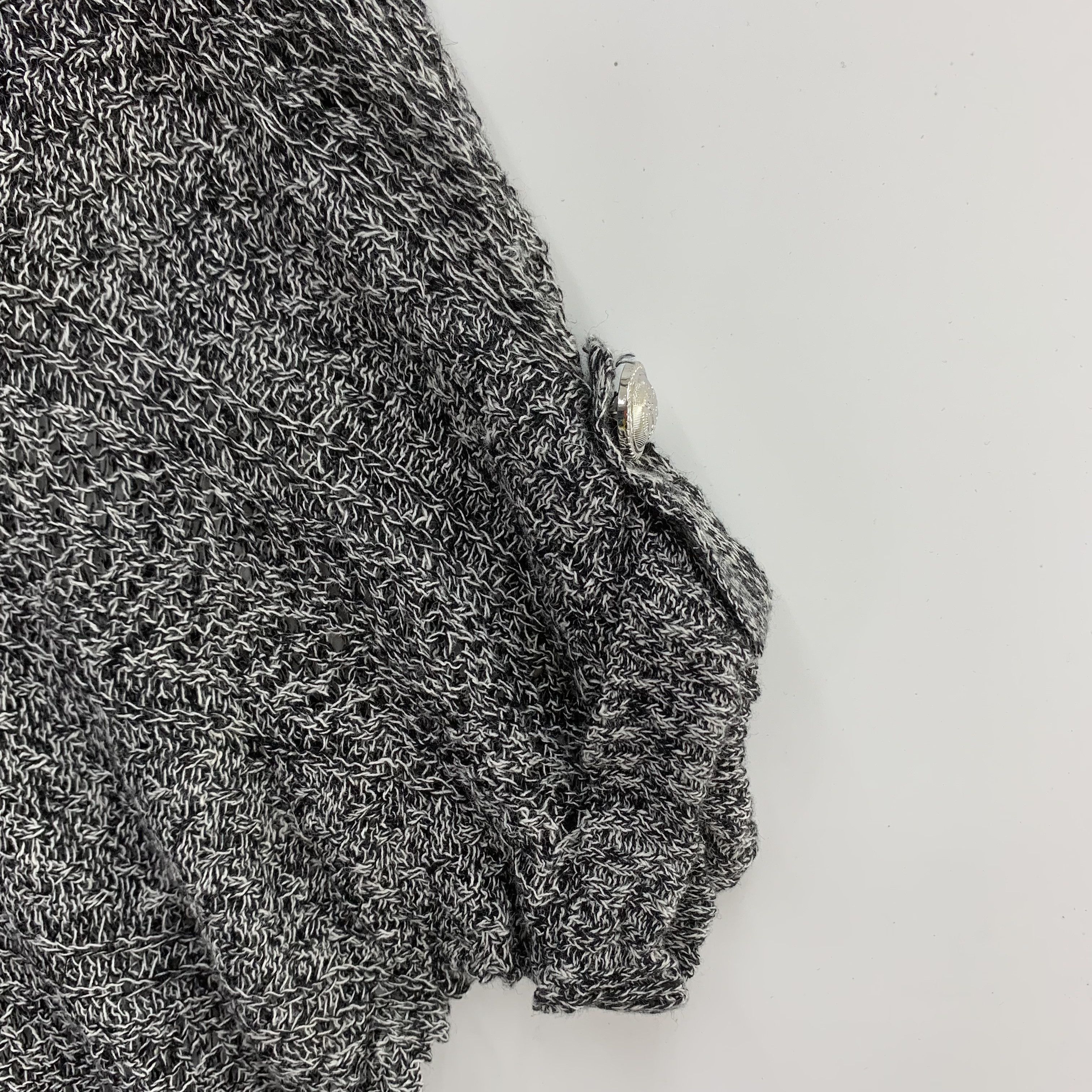 Japanese Brand Clef De Sol Knit Sweater Wool Blend Knitwear Size M / US 6-8 / IT 42-44 - 4 Thumbnail