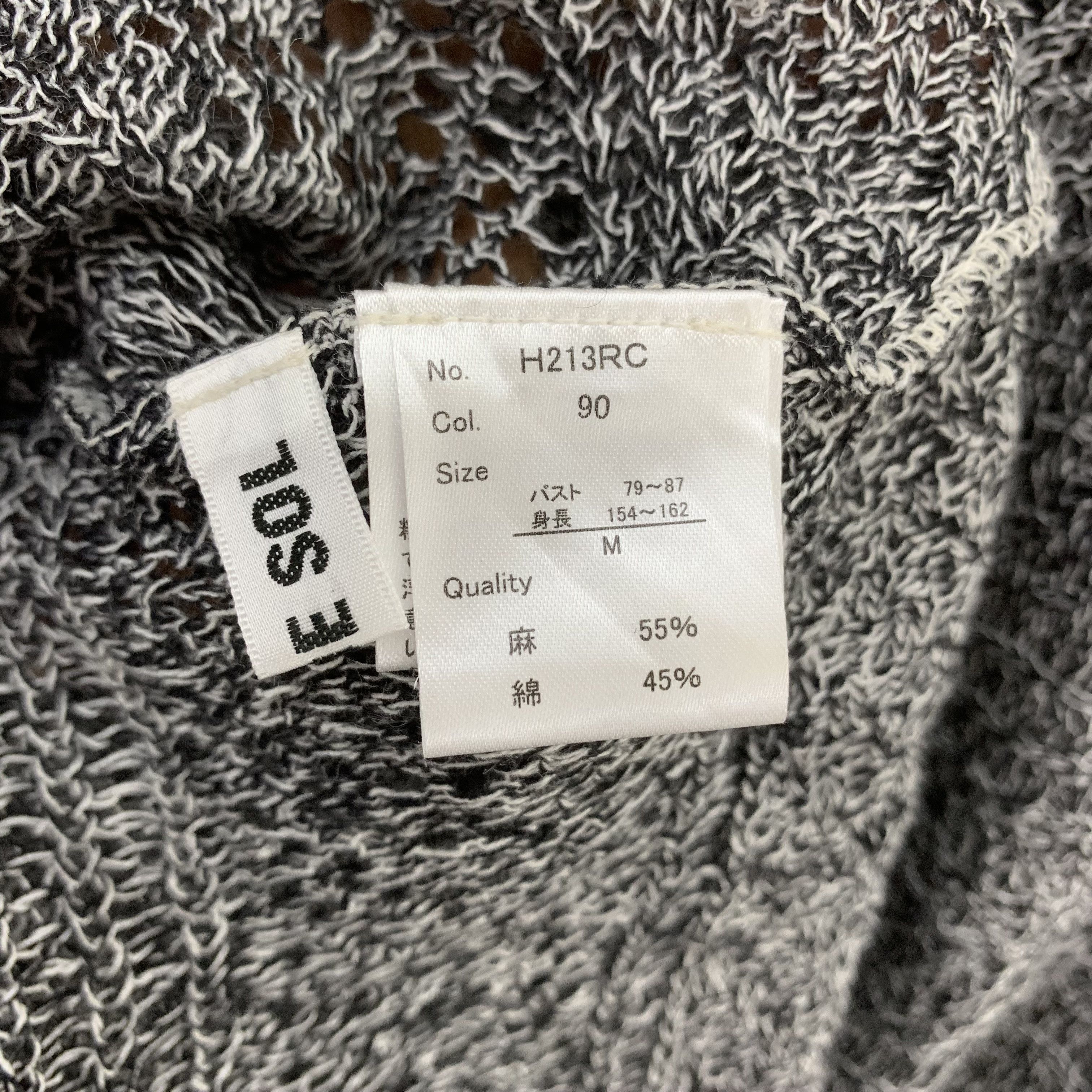Japanese Brand Clef De Sol Knit Sweater Wool Blend Knitwear Size M / US 6-8 / IT 42-44 - 7 Thumbnail