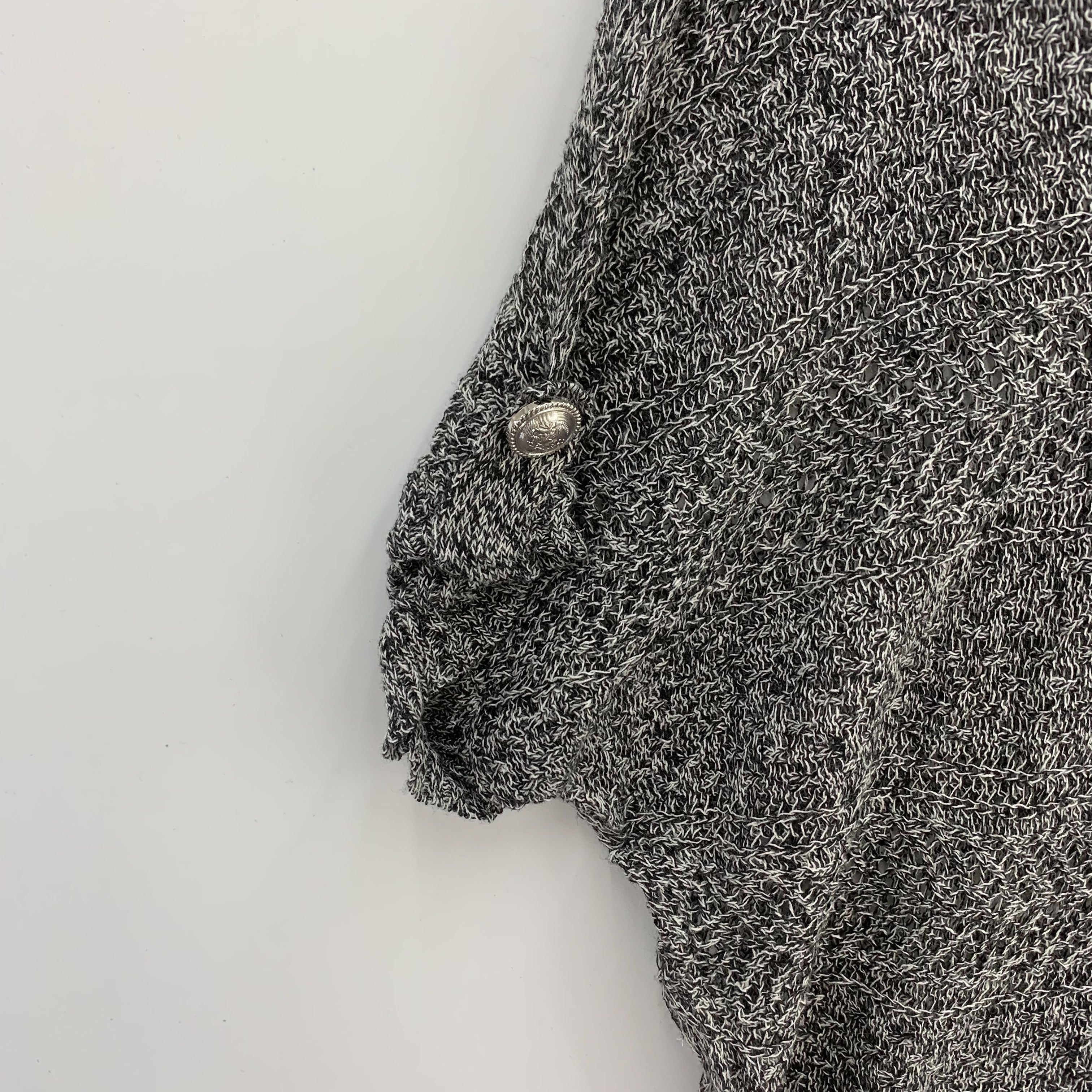 Japanese Brand Clef De Sol Knit Sweater Wool Blend Knitwear Size M / US 6-8 / IT 42-44 - 3 Thumbnail