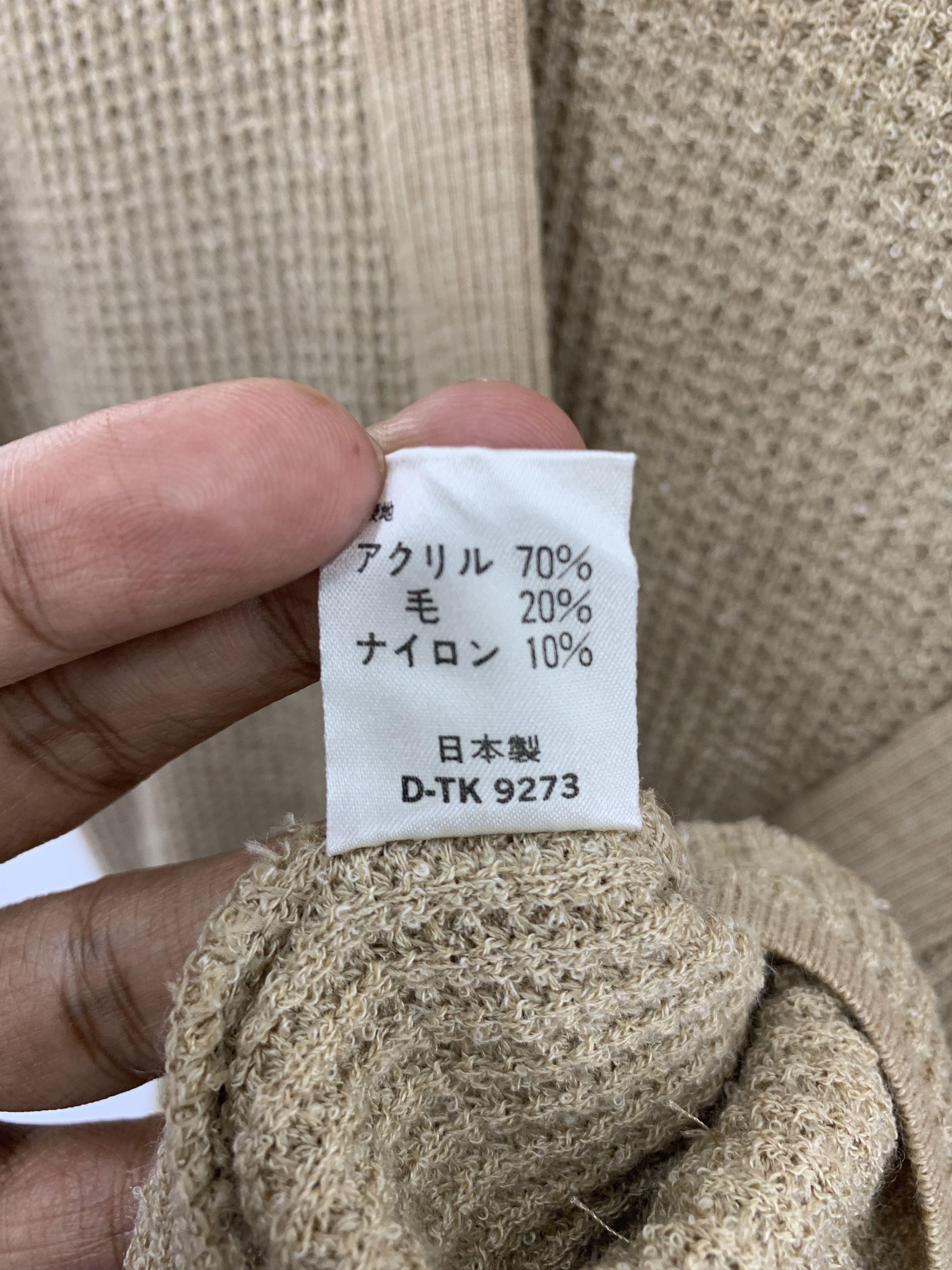 Vintage Vintage Wool Cardigan Knitwear Wool Knit Size M / US 6-8 / IT 42-44 - 9 Thumbnail