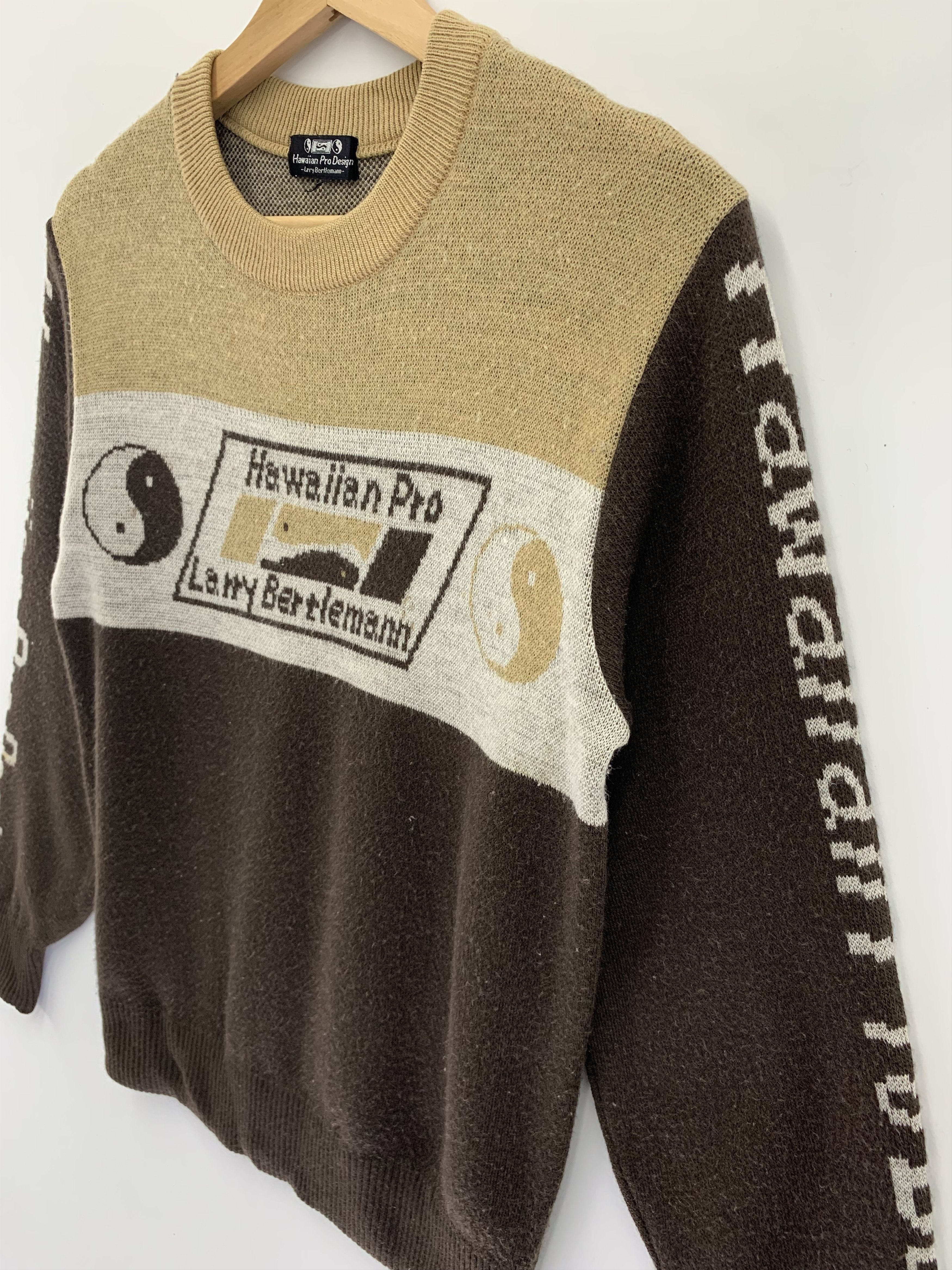 Vintage Vintage 90s Hawaiian Wool Knit Sweater Size US S / EU 44-46 / 1 - 2 Thumbnail