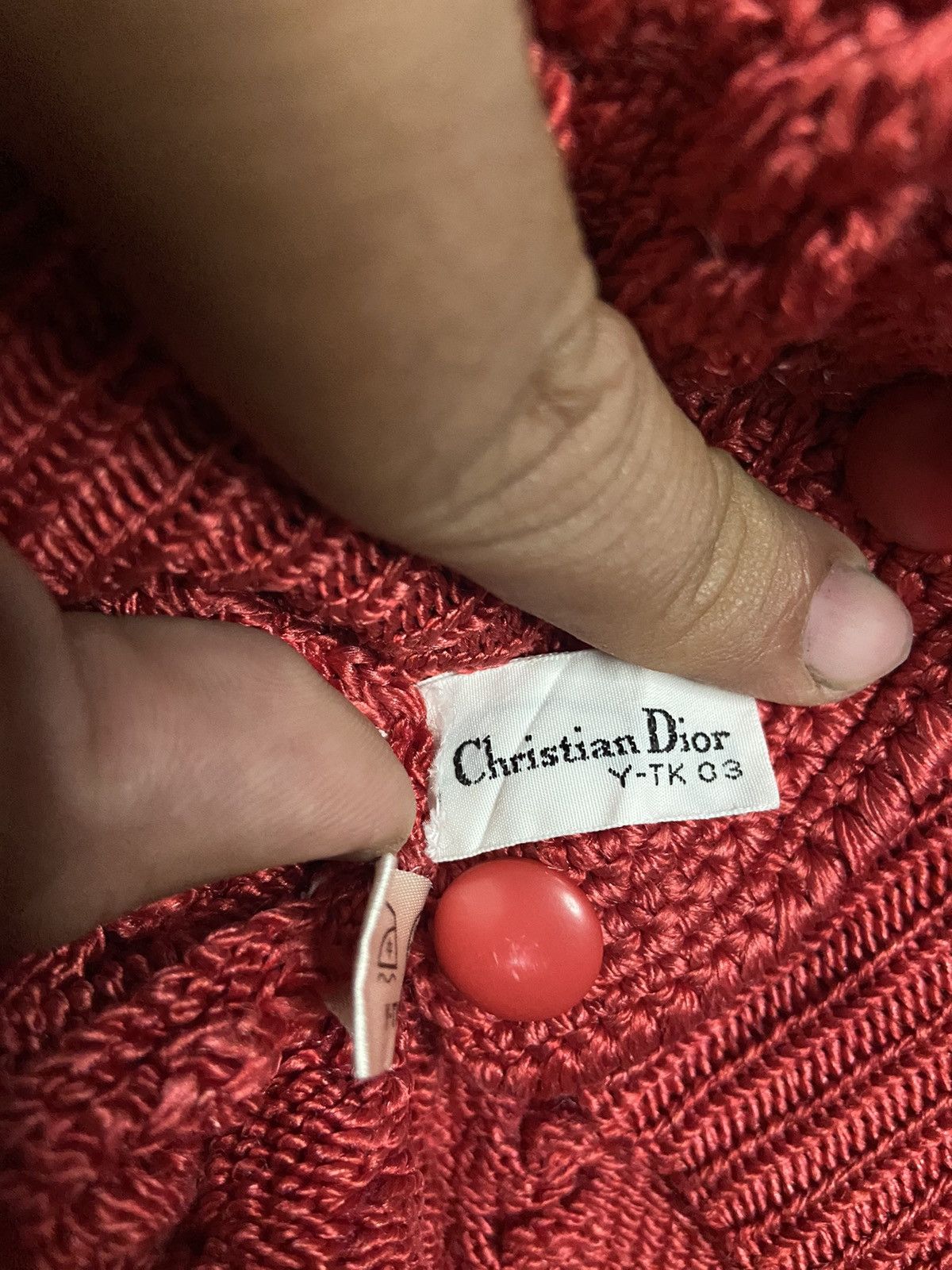 Christian Dior Monsieur × Designer CHRISTIAN DIOR X KNITWEAR X DESIGNER 💔💔😊 Size M / US 6-8 / IT 42-44 - 6 Thumbnail
