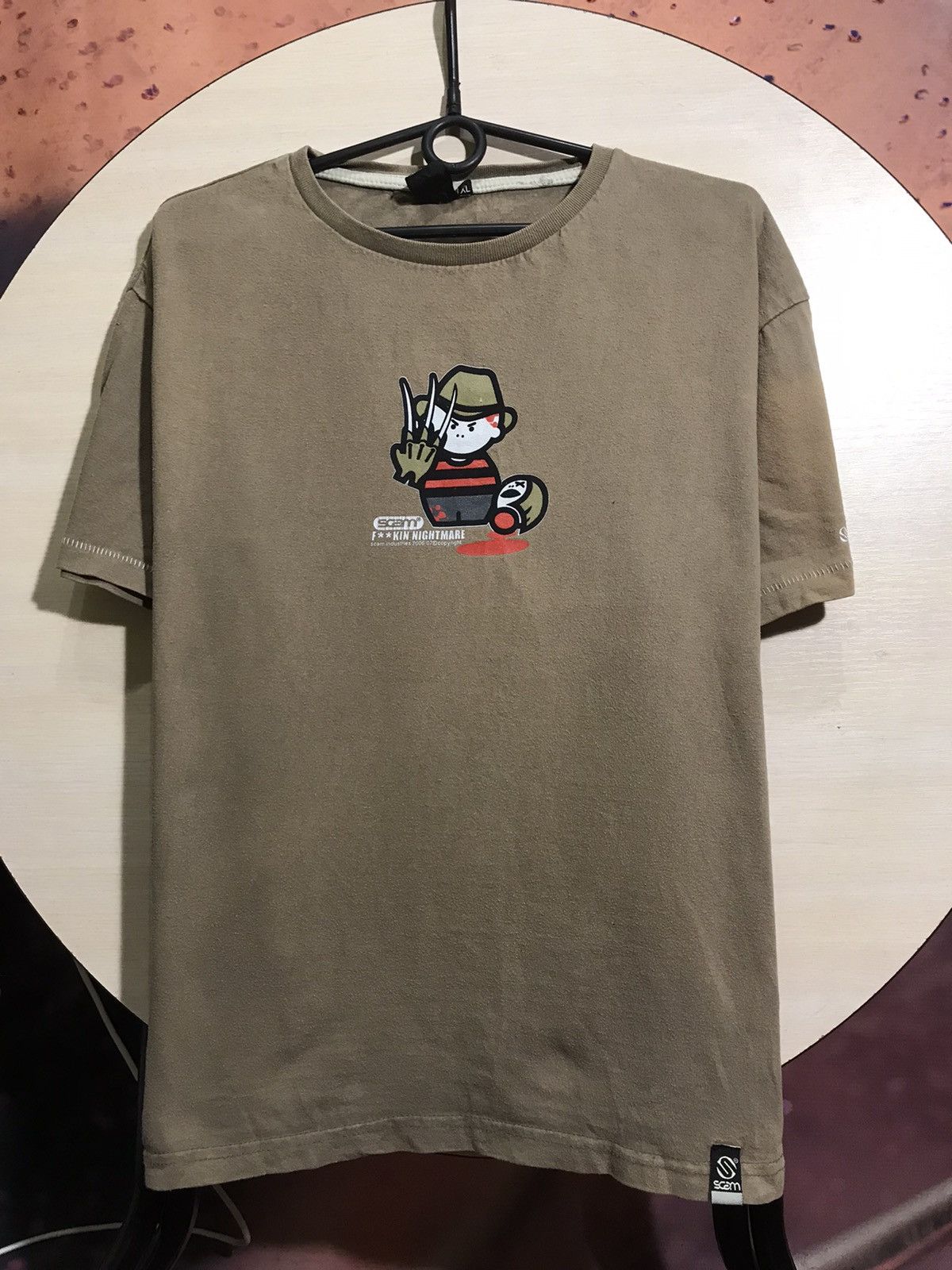 Vintage Vintage Fuckin nightmare streetwear tee Size US M / EU 48-50 / 2 - 2 Thumbnail