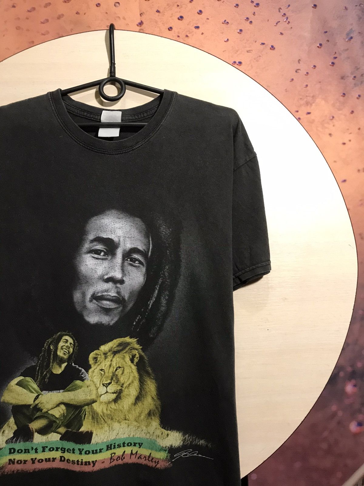 Band Tees × Bob Marley × Vintage Vintage Bob Marley streetwear band tee Size US L / EU 52-54 / 3 - 1 Thumbnail
