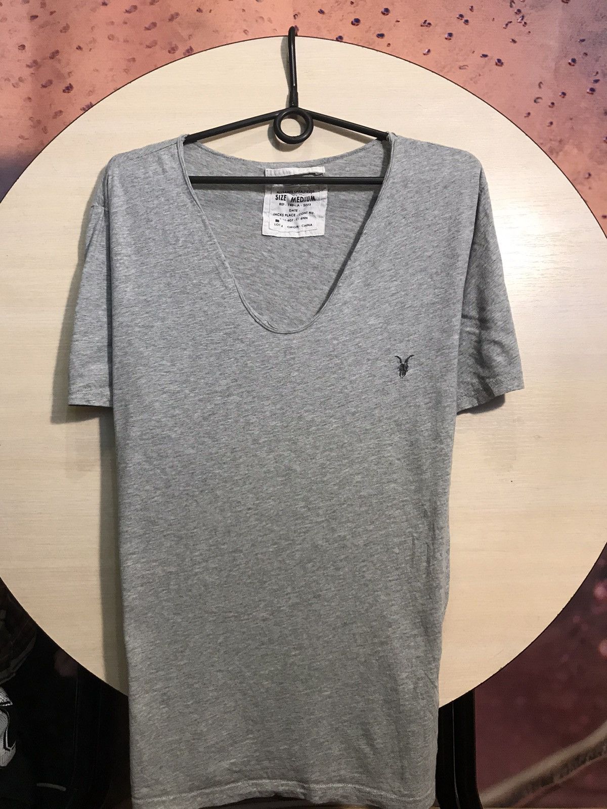 Allsaints Allsaints luxury streetwear v-neck tee Size US M / EU 48-50 / 2 - 2 Thumbnail