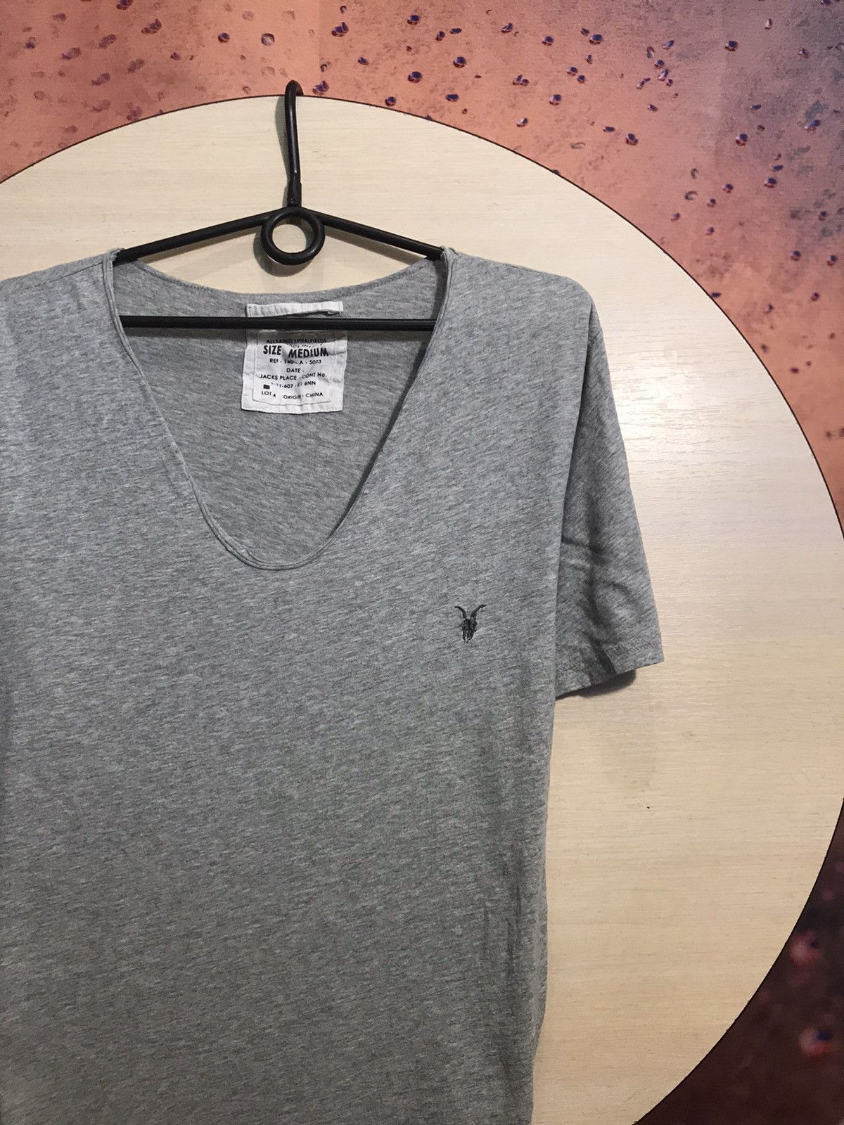Allsaints Allsaints luxury streetwear v-neck tee Size US M / EU 48-50 / 2 - 1 Thumbnail