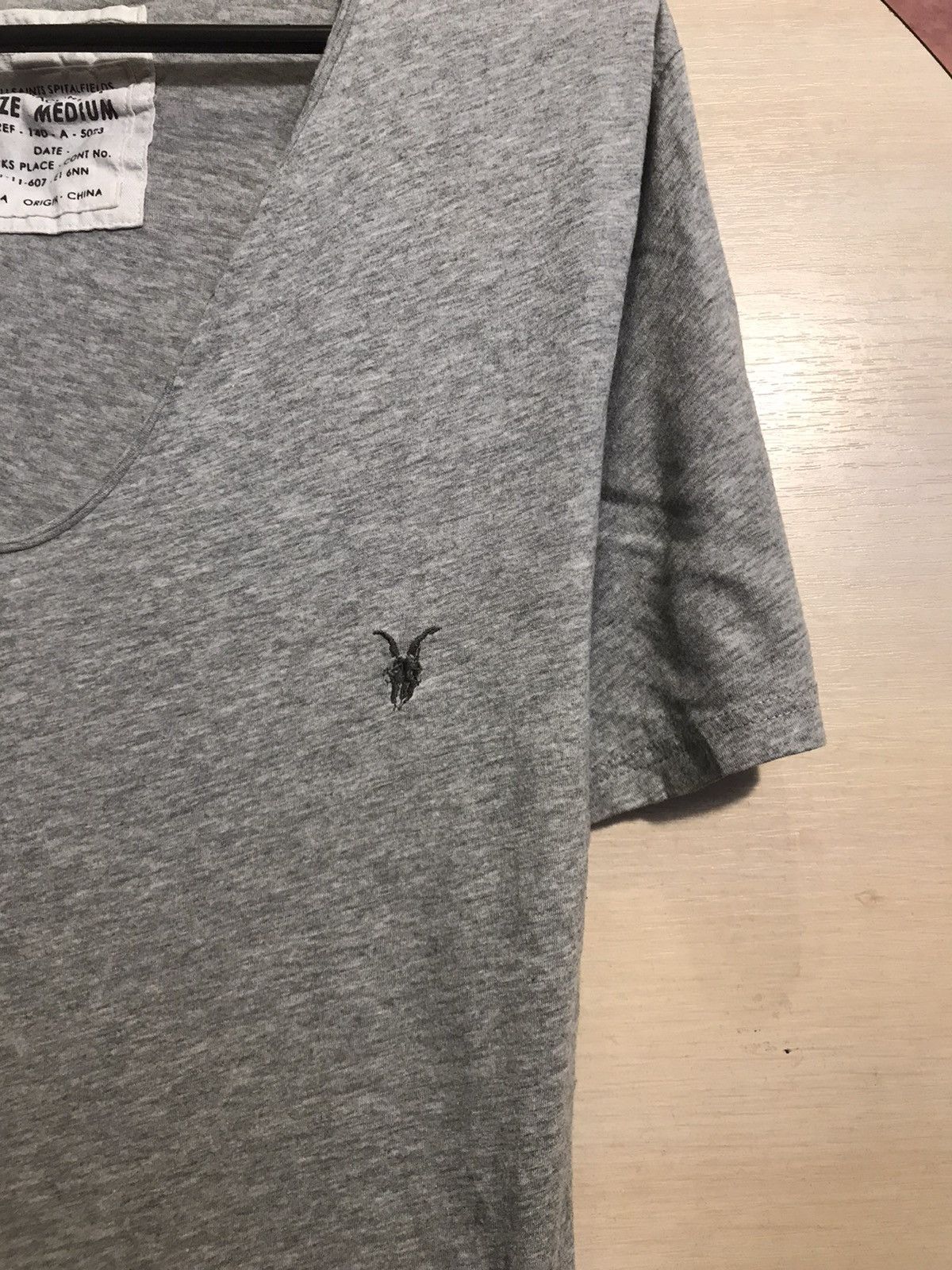 Allsaints Allsaints luxury streetwear v-neck tee Size US M / EU 48-50 / 2 - 4 Thumbnail