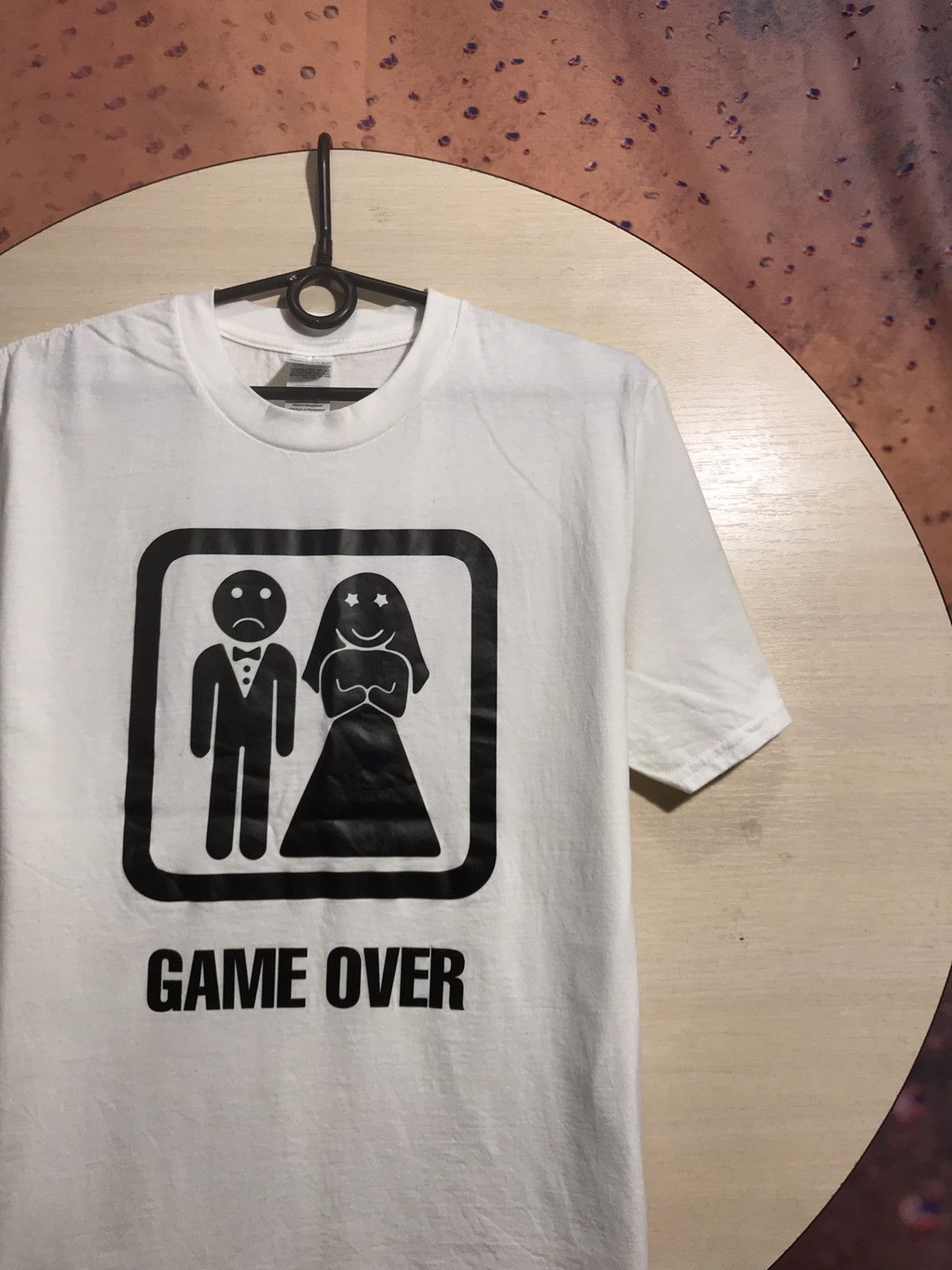 Vintage Game over humor streetwear tee Size US M / EU 48-50 / 2 - 1 Thumbnail
