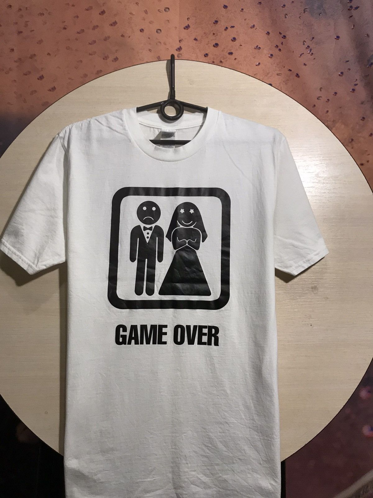 Vintage Game over humor streetwear tee Size US M / EU 48-50 / 2 - 2 Thumbnail