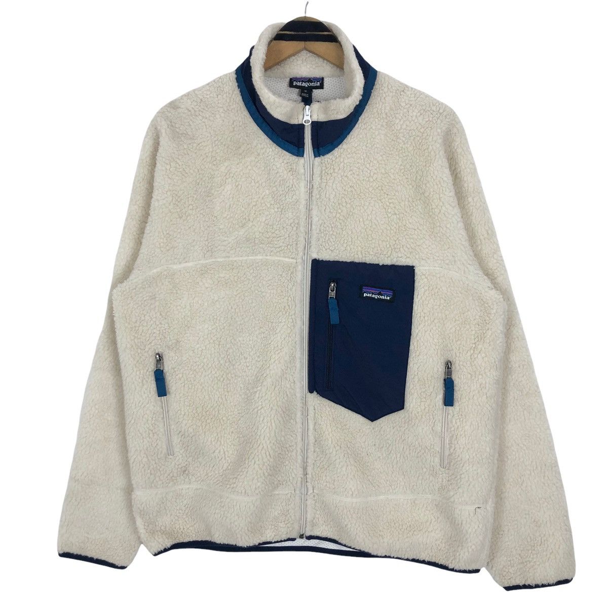 Patagonia Patagonia Classic Retro-X Fleece Jacket Sherpa Sweater Size US L / EU 52-54 / 3 - 1 Thumbnail